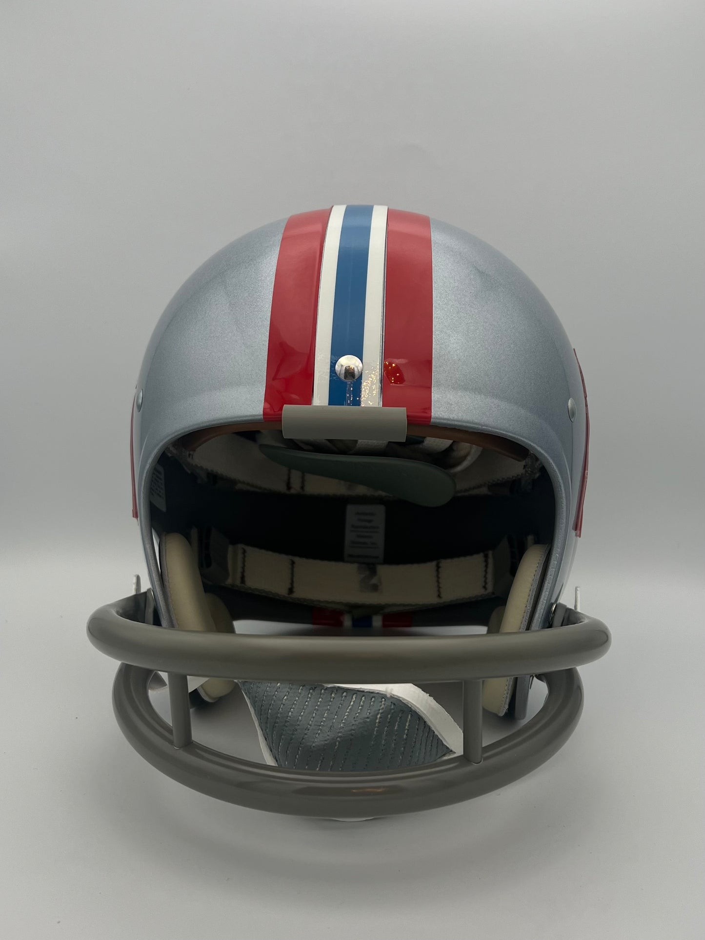 Vintage TK-2 Style Football Helmet 1966-67 Houston Oilers Sports Mem, Cards & Fan Shop:Fan Apparel & Souvenirs:Football-NFL Riddell   