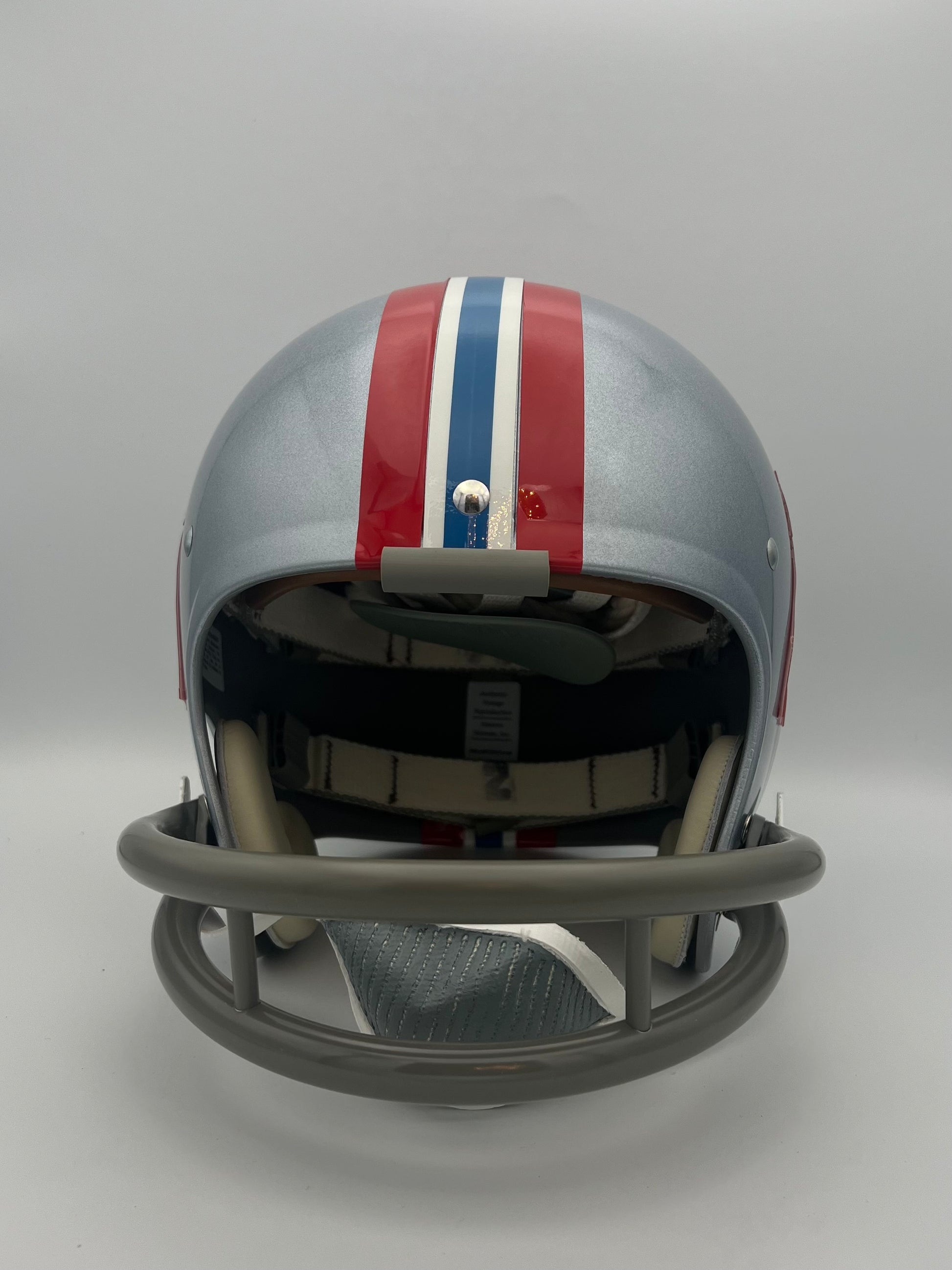 Vintage TK-2 Style Football Helmet 1966-67 Houston Oilers Sports Mem, Cards & Fan Shop:Fan Apparel & Souvenirs:Football-NFL Riddell