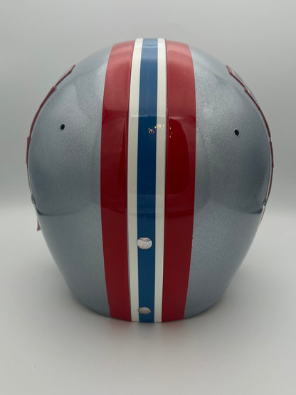 Vintage TK-2 Style Football Helmet 1966-67 Houston Oilers Sports Mem, Cards & Fan Shop:Fan Apparel & Souvenirs:Football-NFL Riddell   