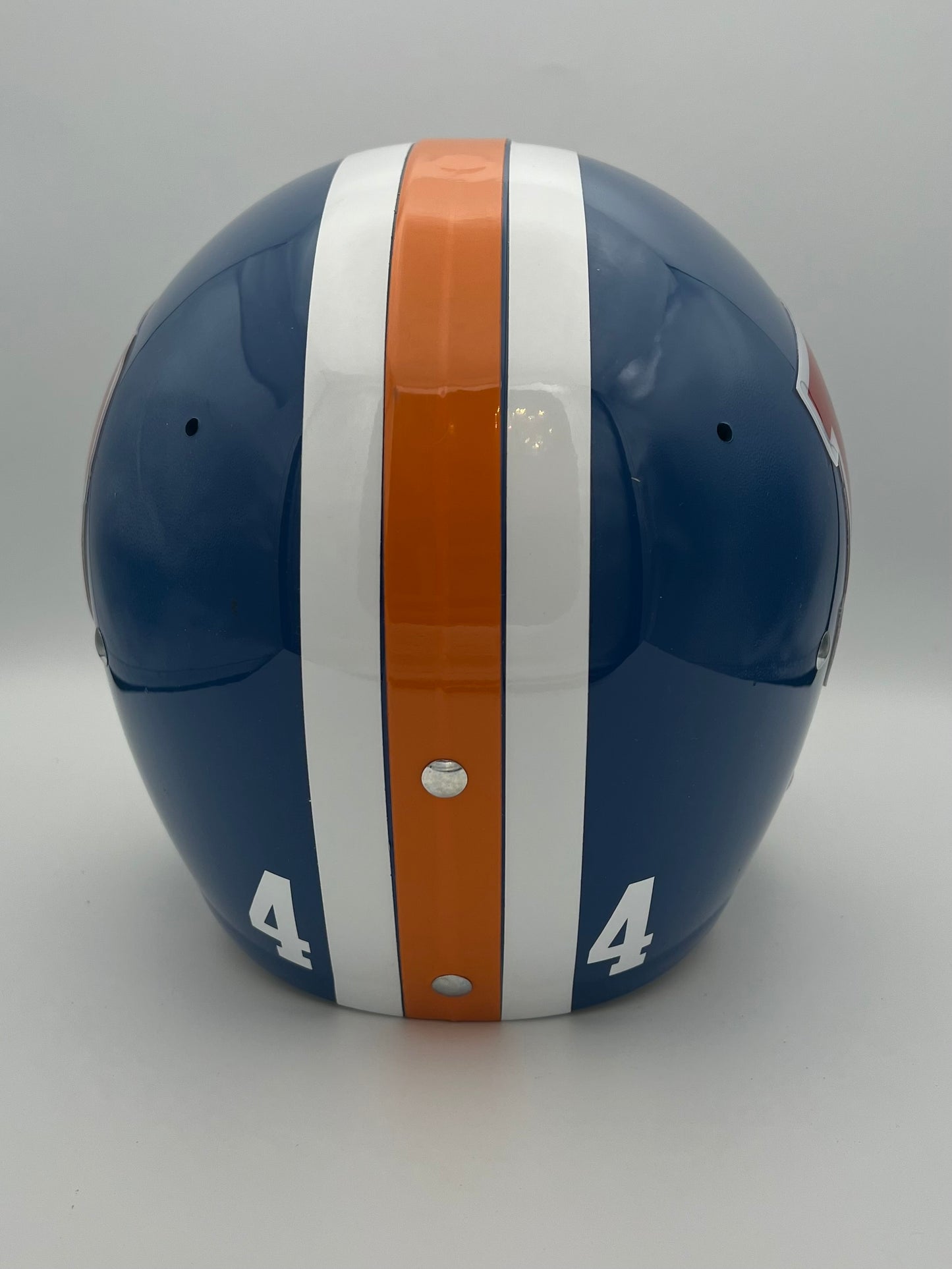 TK2 Style Suspension Football Helmet Custom Denver Broncos Floyd Little Sports Mem, Cards & Fan Shop:Autographs-Original:Football-NFL:Helmets WESTBROOKSPORTSCARDS   