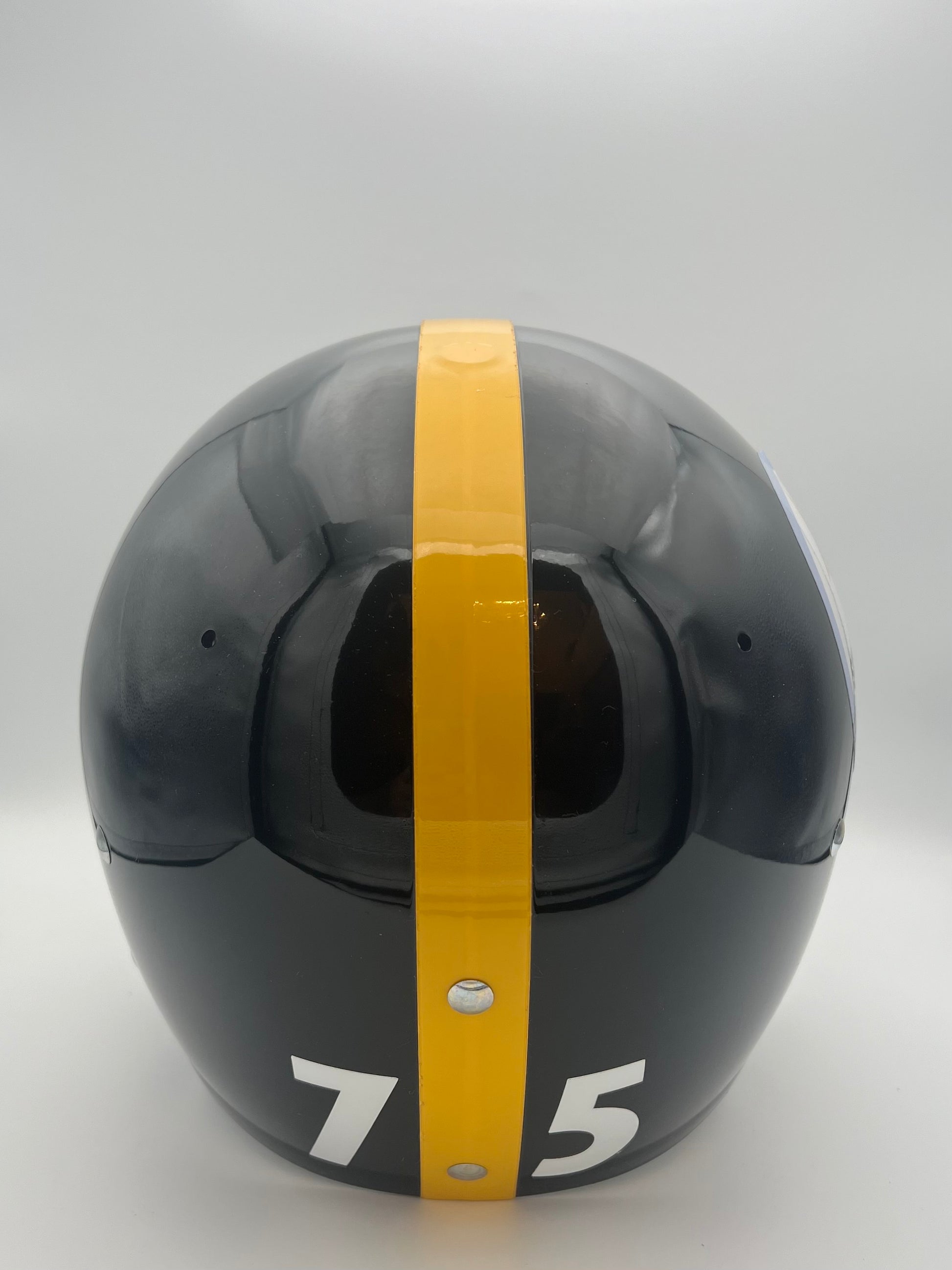 TK2 Style Custom Football Helmet Pittsburgh Steelers Joe Greene Sports Mem, Cards & Fan Shop:Autographs-Original:Football-NFL:Helmets WESTBROOKSPORTSCARDS