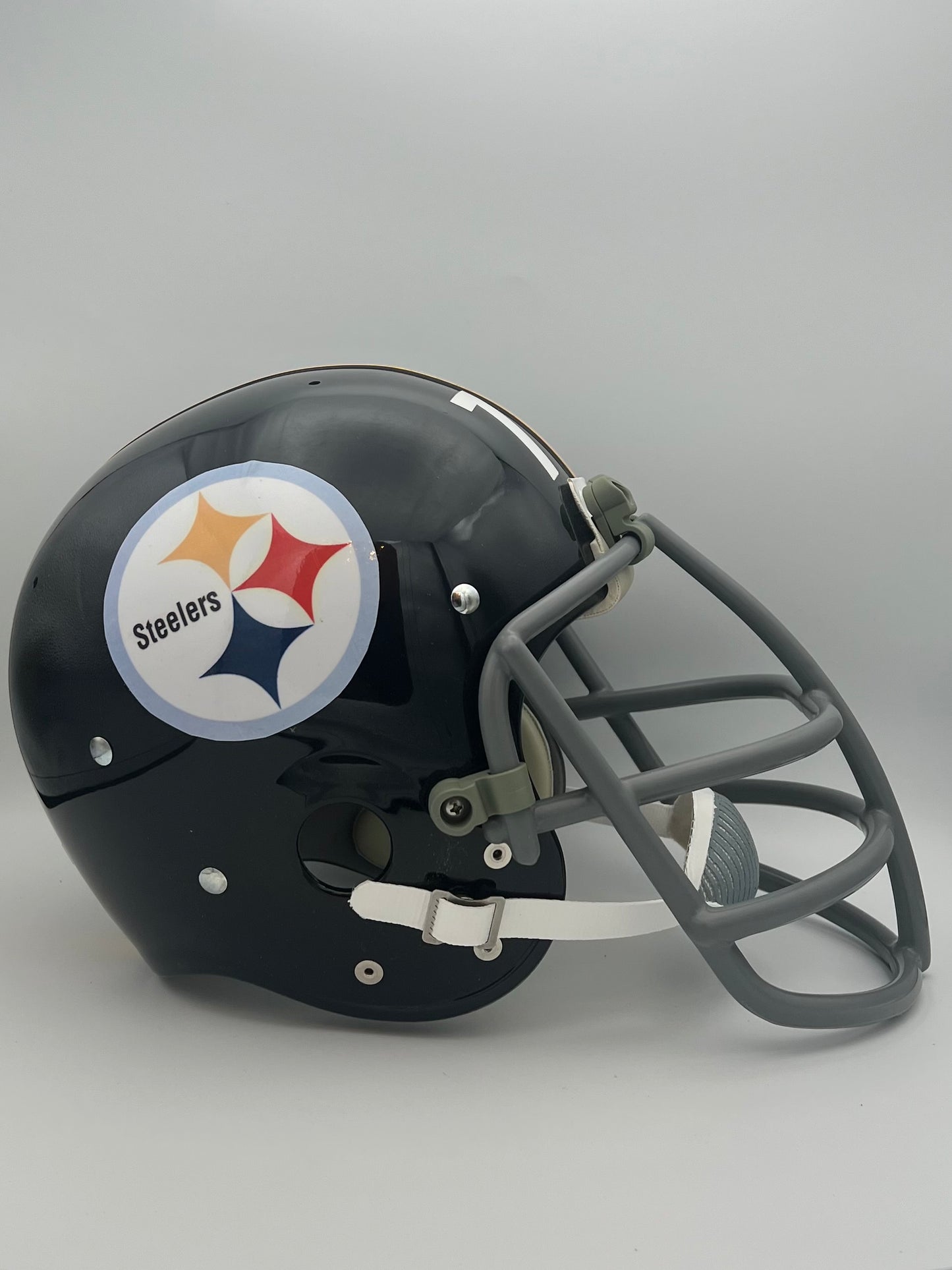 TK2 Style Custom Football Helmet Pittsburgh Steelers Joe Greene Sports Mem, Cards & Fan Shop:Autographs-Original:Football-NFL:Helmets WESTBROOKSPORTSCARDS