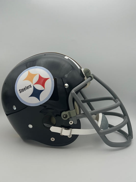 TK2 Style Custom Football Helmet Pittsburgh Steelers Joe Greene Sports Mem, Cards & Fan Shop:Autographs-Original:Football-NFL:Helmets WESTBROOKSPORTSCARDS
