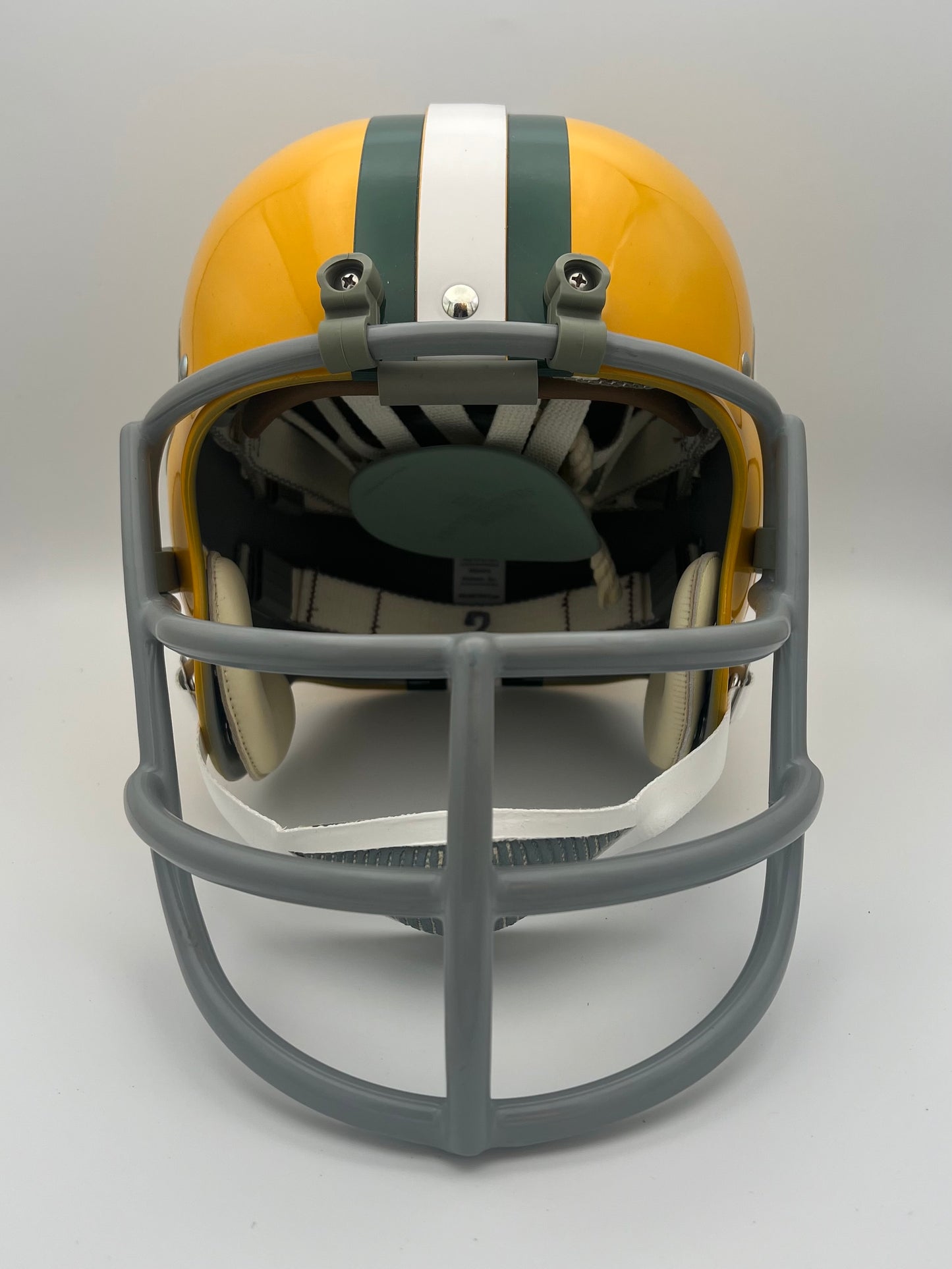 Vintage RIDDell RK2 Style Green Bay Packers Football Helmet Willie Davis Sports Mem, Cards & Fan Shop:Game Used Memorabilia:Football-NFL:Helmet WESTBROOKSPORTSCARDS   