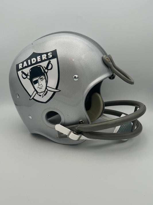 Oakland Raiders RK Vintage 1963 Style Football Helmet Jim Otto Sports Mem, Cards & Fan Shop:Game Used Memorabilia:Football-NFL:Helmet WESTBROOKSPORTSCARDS