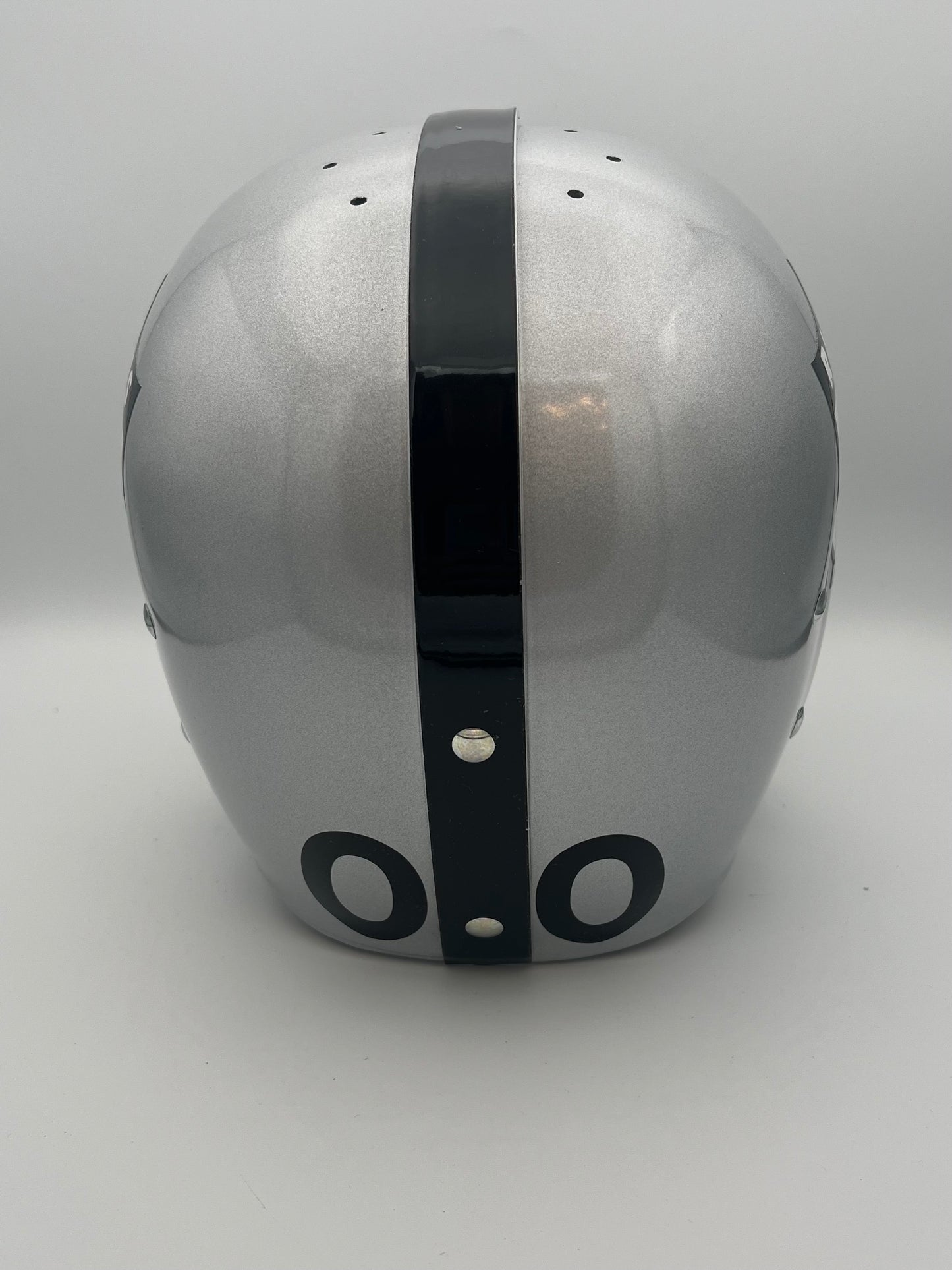 Oakland Raiders RK Vintage 1963 Style Football Helmet Jim Otto Sports Mem, Cards & Fan Shop:Game Used Memorabilia:Football-NFL:Helmet WESTBROOKSPORTSCARDS   