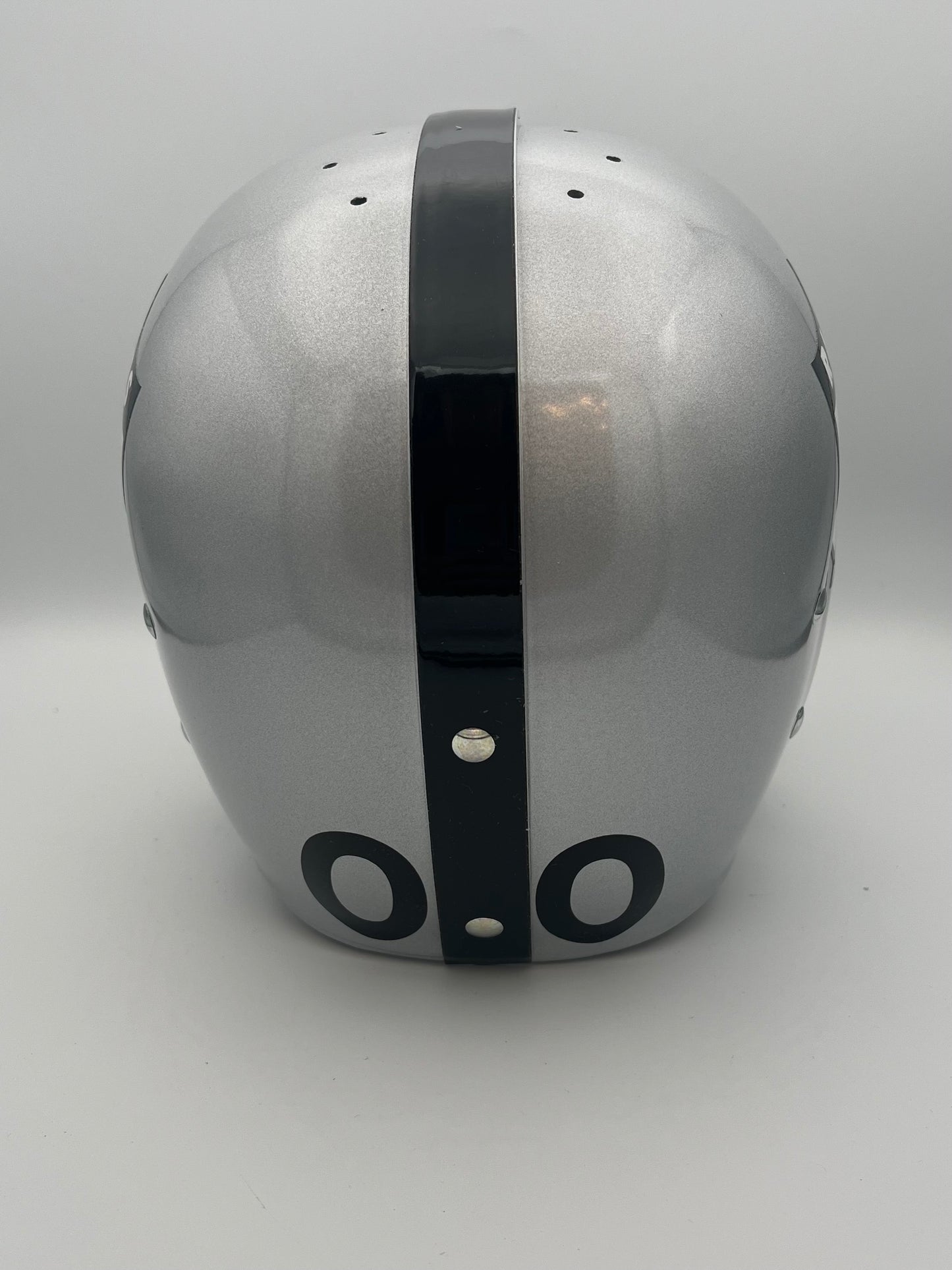 Oakland Raiders RK Vintage 1963 Style Football Helmet Jim Otto Sports Mem, Cards & Fan Shop:Game Used Memorabilia:Football-NFL:Helmet WESTBROOKSPORTSCARDS