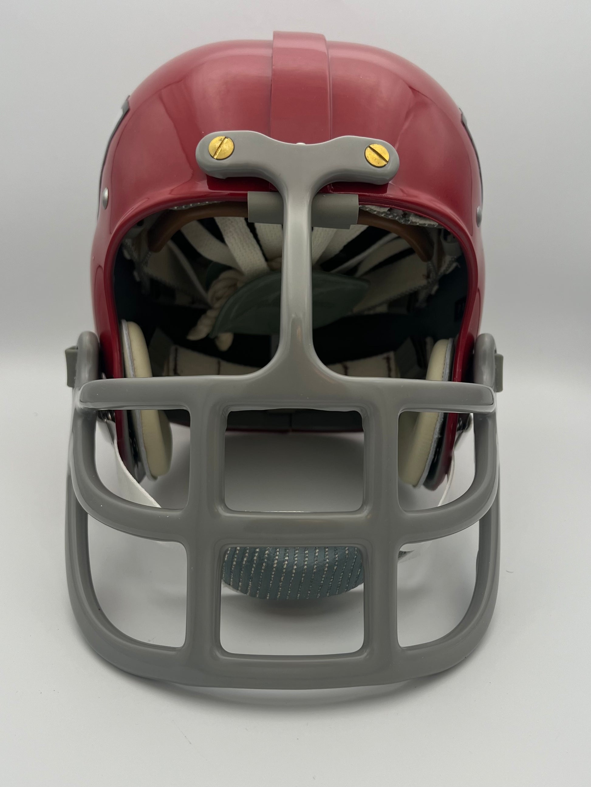 RK Vintage Style Kansas City Chiefs Football Helmet Ed Budde Super Bowl IV 4 Sports Mem, Cards & Fan Shop:Game Used Memorabilia:Football-NFL:Helmet WESTBROOKSPORTSCARDS   