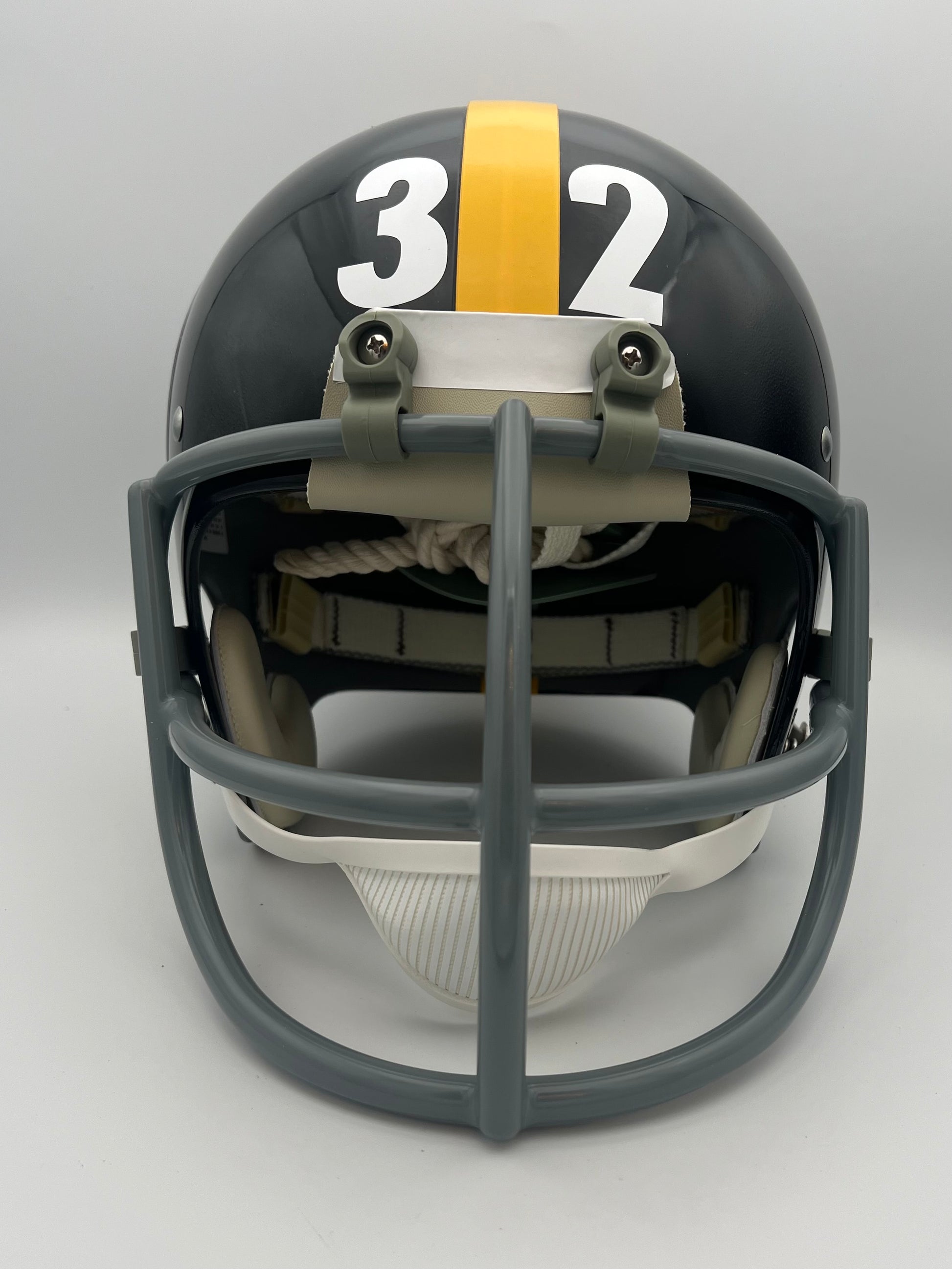 TK2 Style Football Helmet Pittsburgh Steelers 1975-76 Franco Harris Sports Mem, Cards & Fan Shop:Fan Apparel & Souvenirs:Football-NFL Riddell