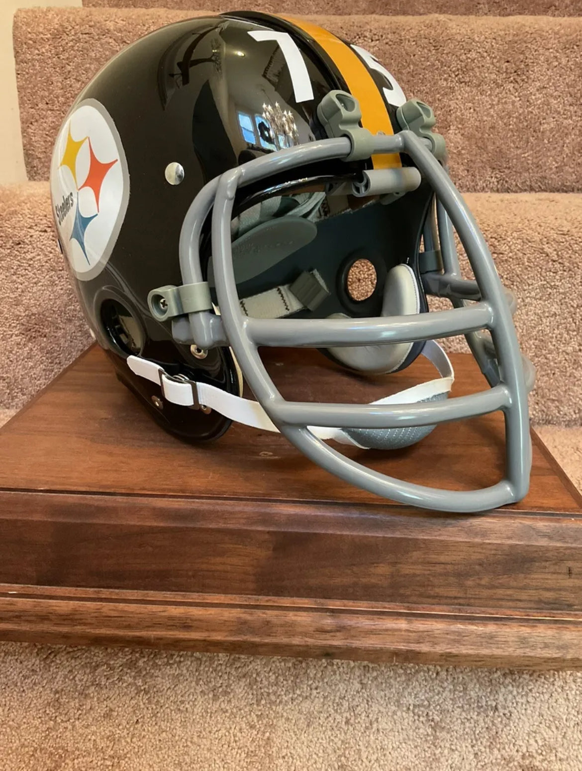 RK2 Husky Vintage Style Suspension Football Helmet Pittsburgh