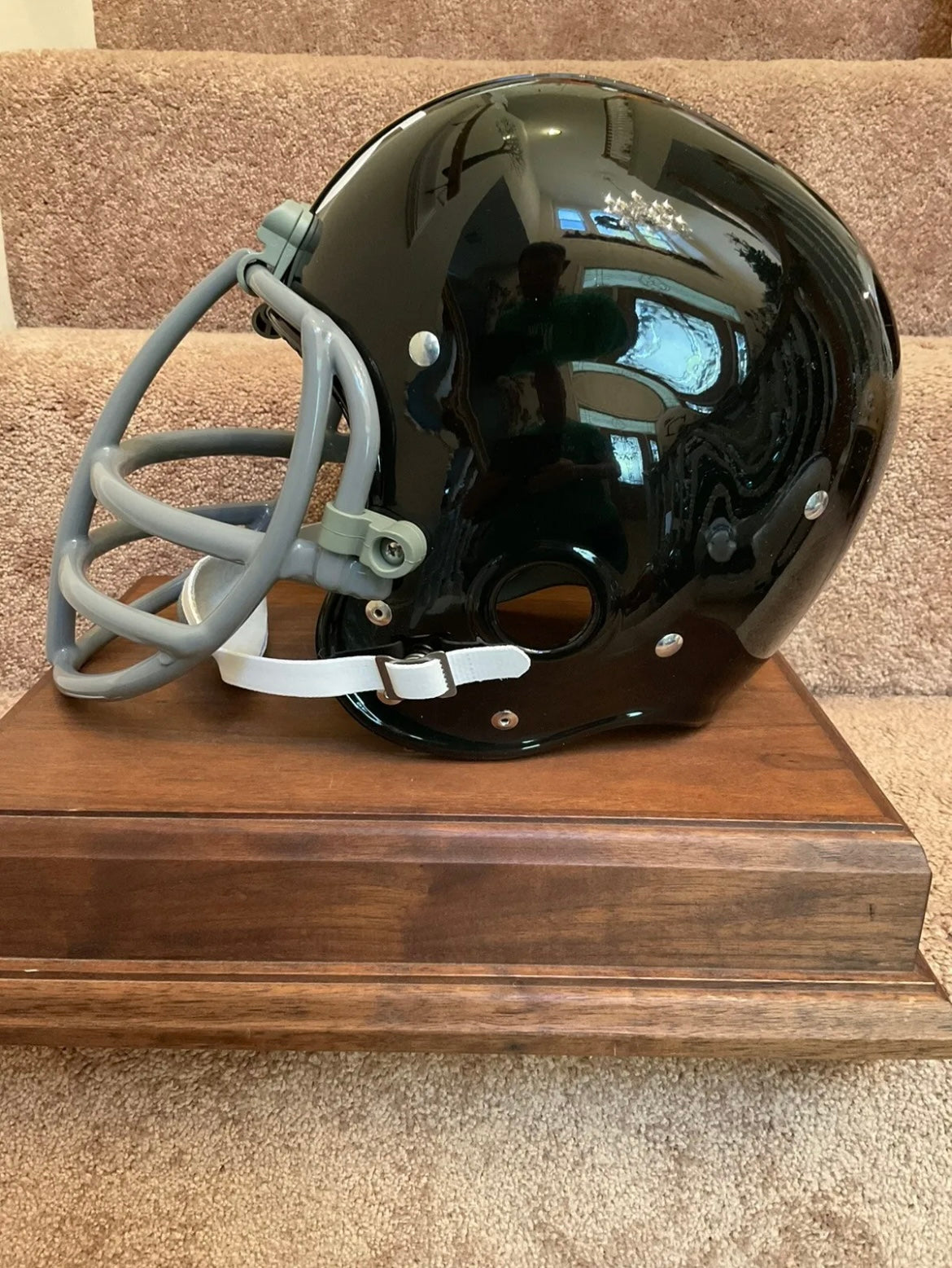 RK2 Husky Vintage Style Suspension Football Helmet Pittsburgh Steelers Greene Sports Mem, Cards & Fan Shop:Game Used Memorabilia:Football-NFL:Helmet WESTBROOKSPORTSCARDS