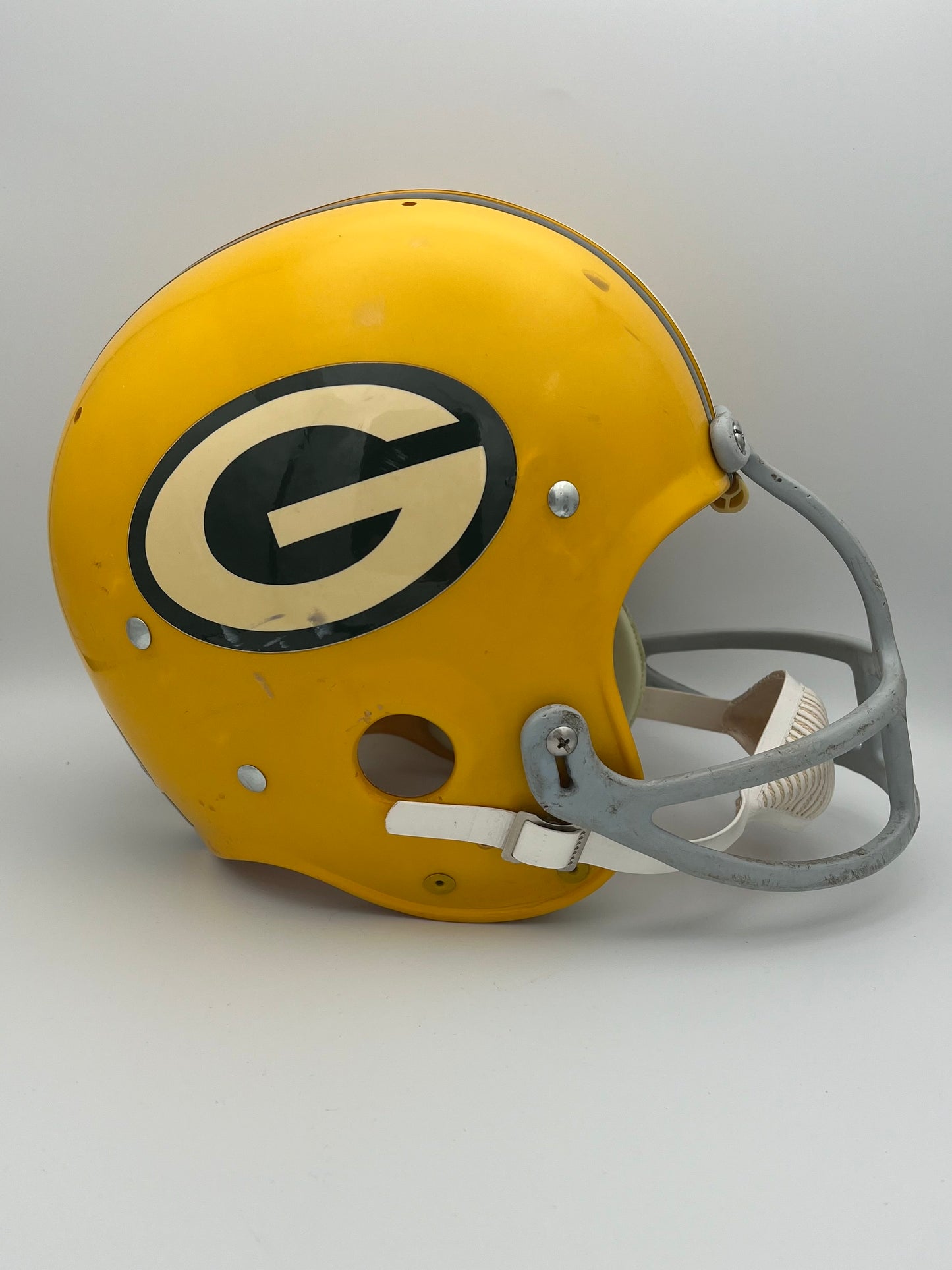 Vintage Riddell Kra-Lite TK2 Football Helmet-1971 Green Bay Packers Brockington Sports Mem, Cards & Fan Shop:Fan Apparel & Souvenirs:Football-NFL Riddell   