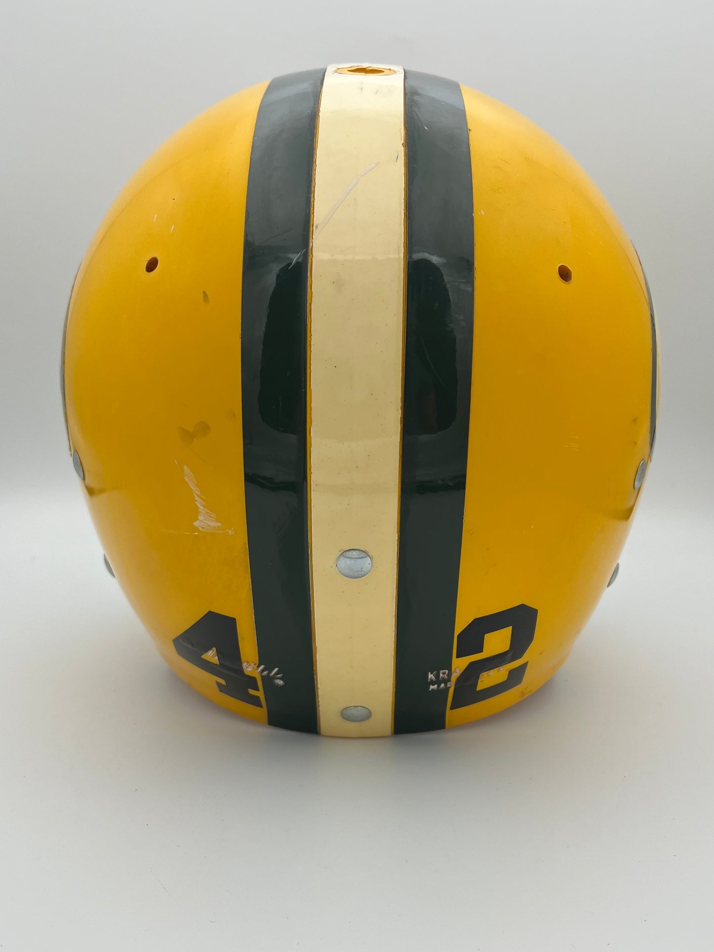 Vintage Riddell Kra-Lite TK2 Football Helmet-1971 Green Bay Packers Brockington Sports Mem, Cards & Fan Shop:Fan Apparel & Souvenirs:Football-NFL Riddell   