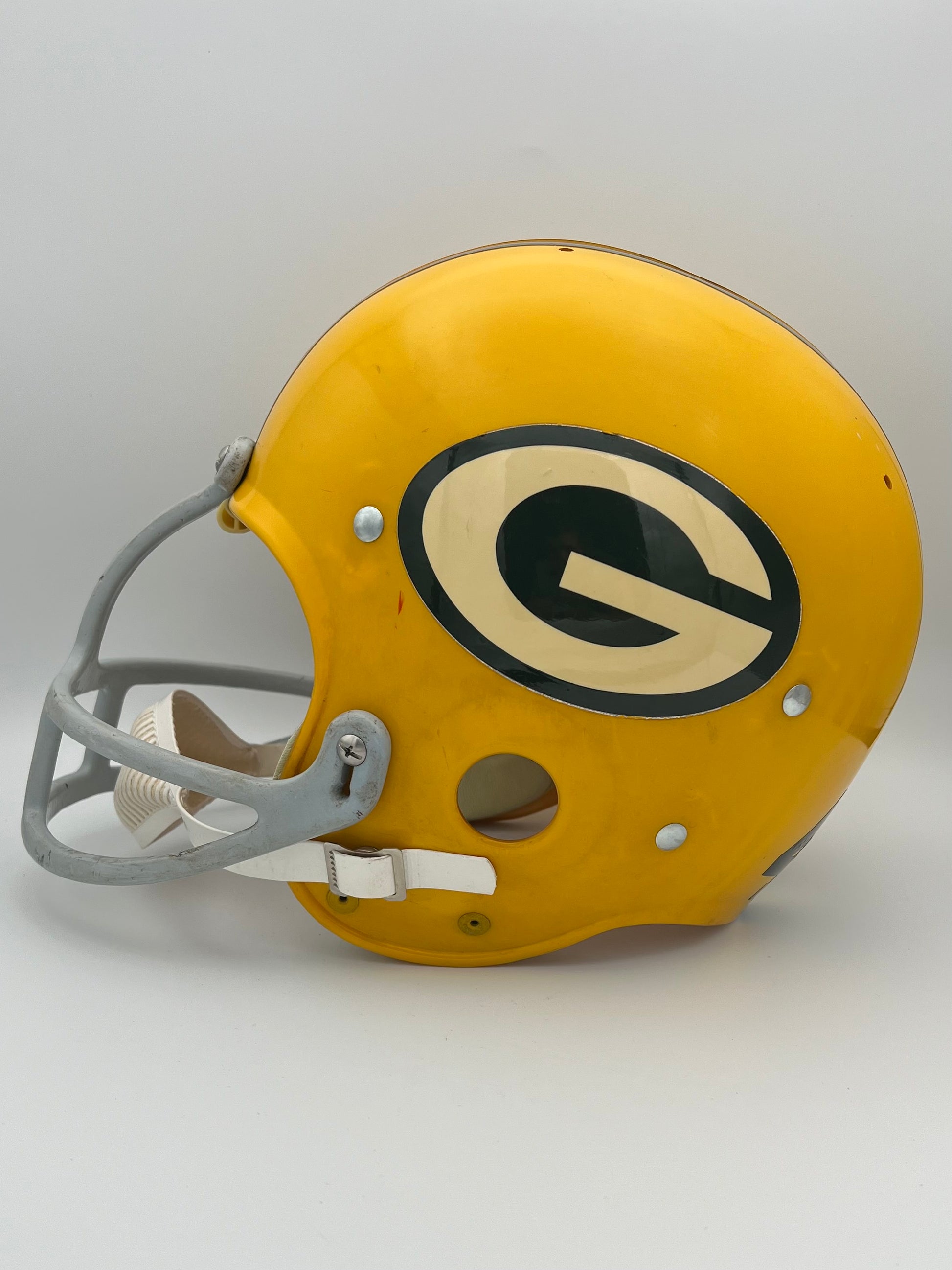 Vintage Riddell Kra-Lite TK2 Football Helmet-1971 Green Bay Packers Brockington Sports Mem, Cards & Fan Shop:Fan Apparel & Souvenirs:Football-NFL Riddell   