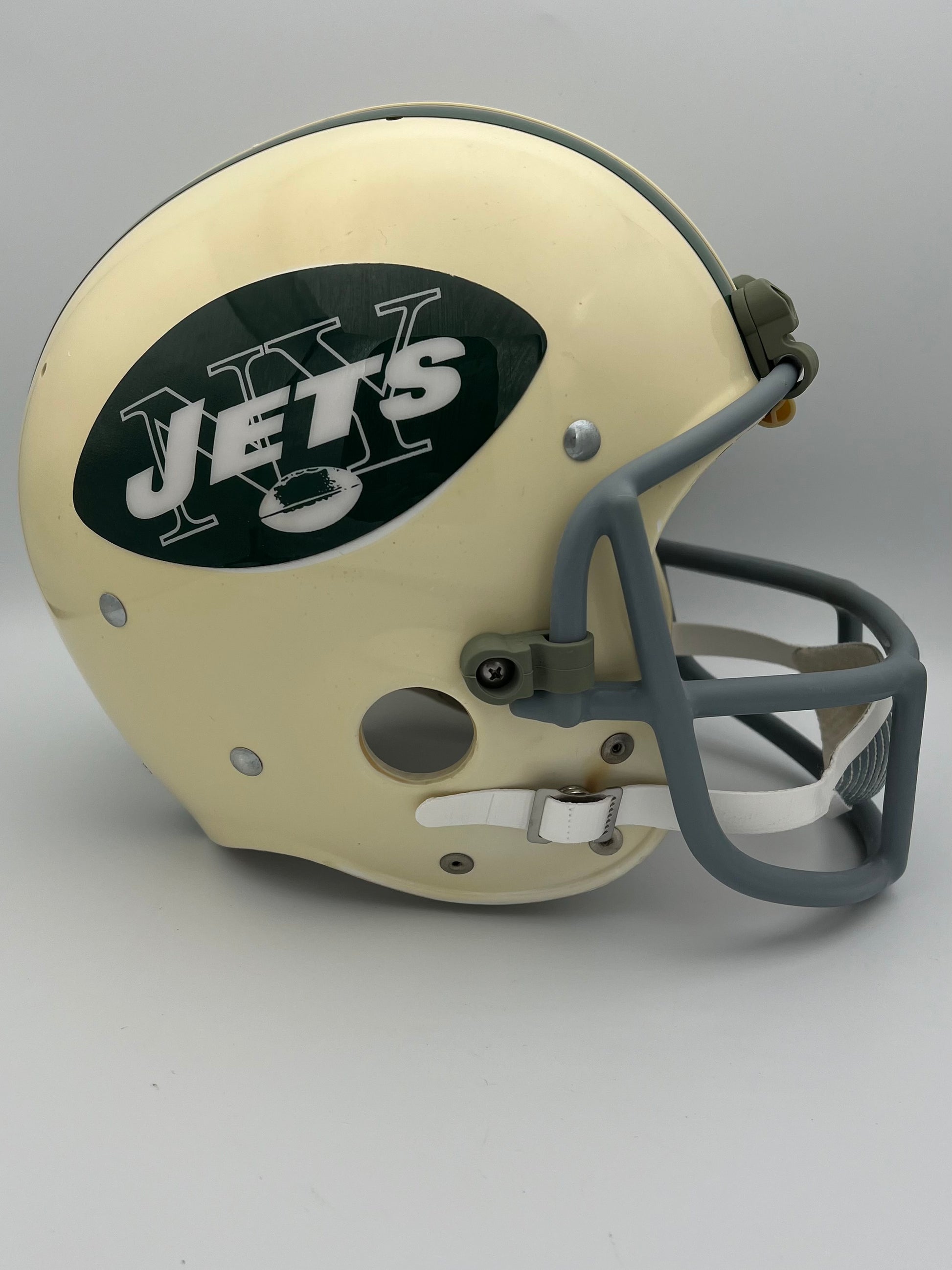 Vintage Riddell Kra-Lite Old Football TK2 Helmet- New York Jets- John Riggins Sports Mem, Cards & Fan Shop:Fan Apparel & Souvenirs:Football-NFL Riddell   