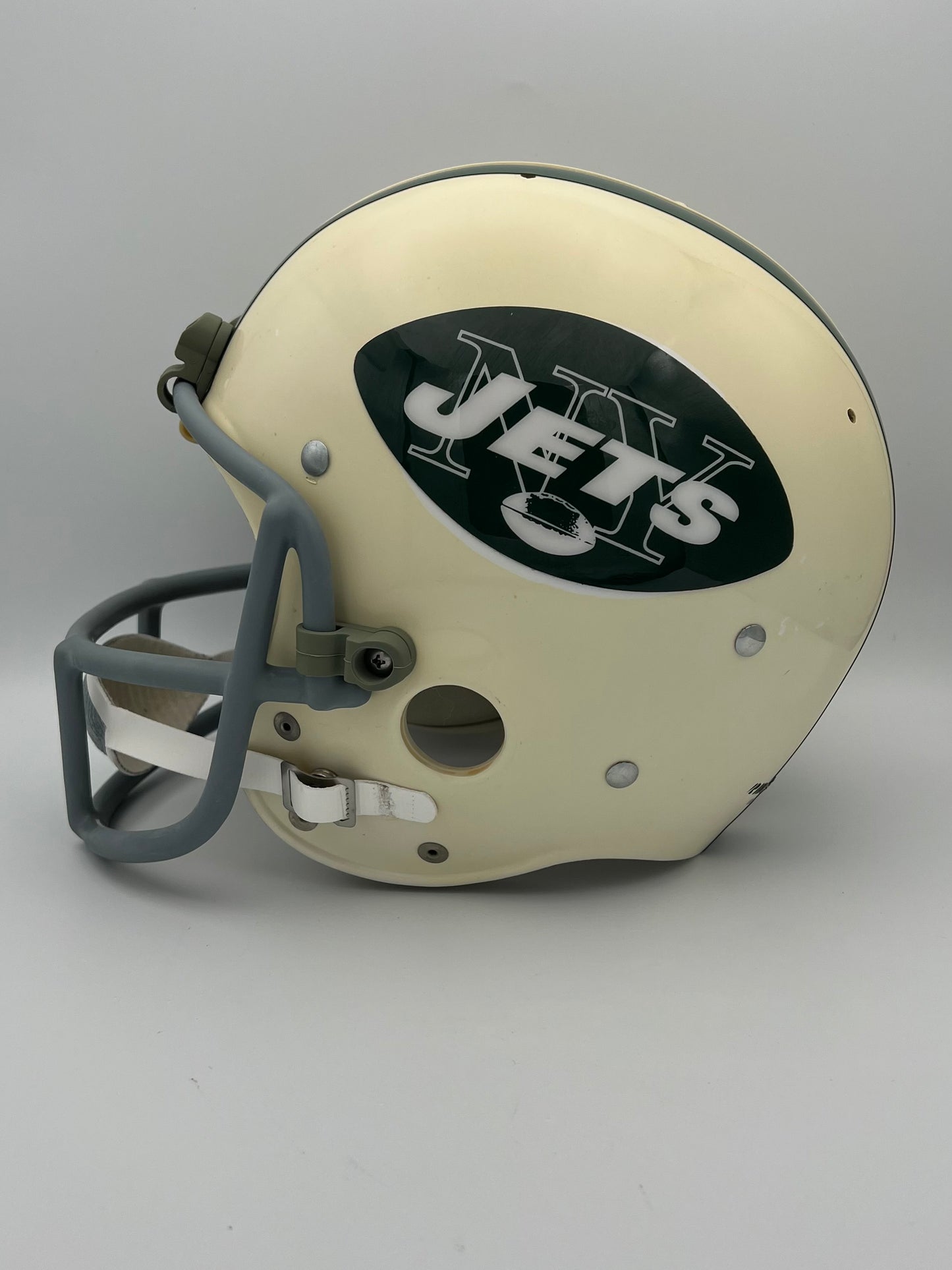 Vintage Riddell Kra-Lite Old Football TK2 Helmet- New York Jets- John Riggins Sports Mem, Cards & Fan Shop:Fan Apparel & Souvenirs:Football-NFL Riddell