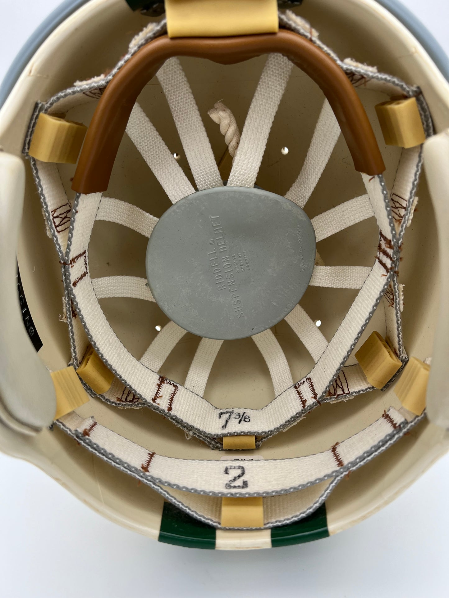 Vintage Riddell Kra-Lite Old Football TK2 Helmet- New York Jets- John Riggins Sports Mem, Cards & Fan Shop:Fan Apparel & Souvenirs:Football-NFL Riddell