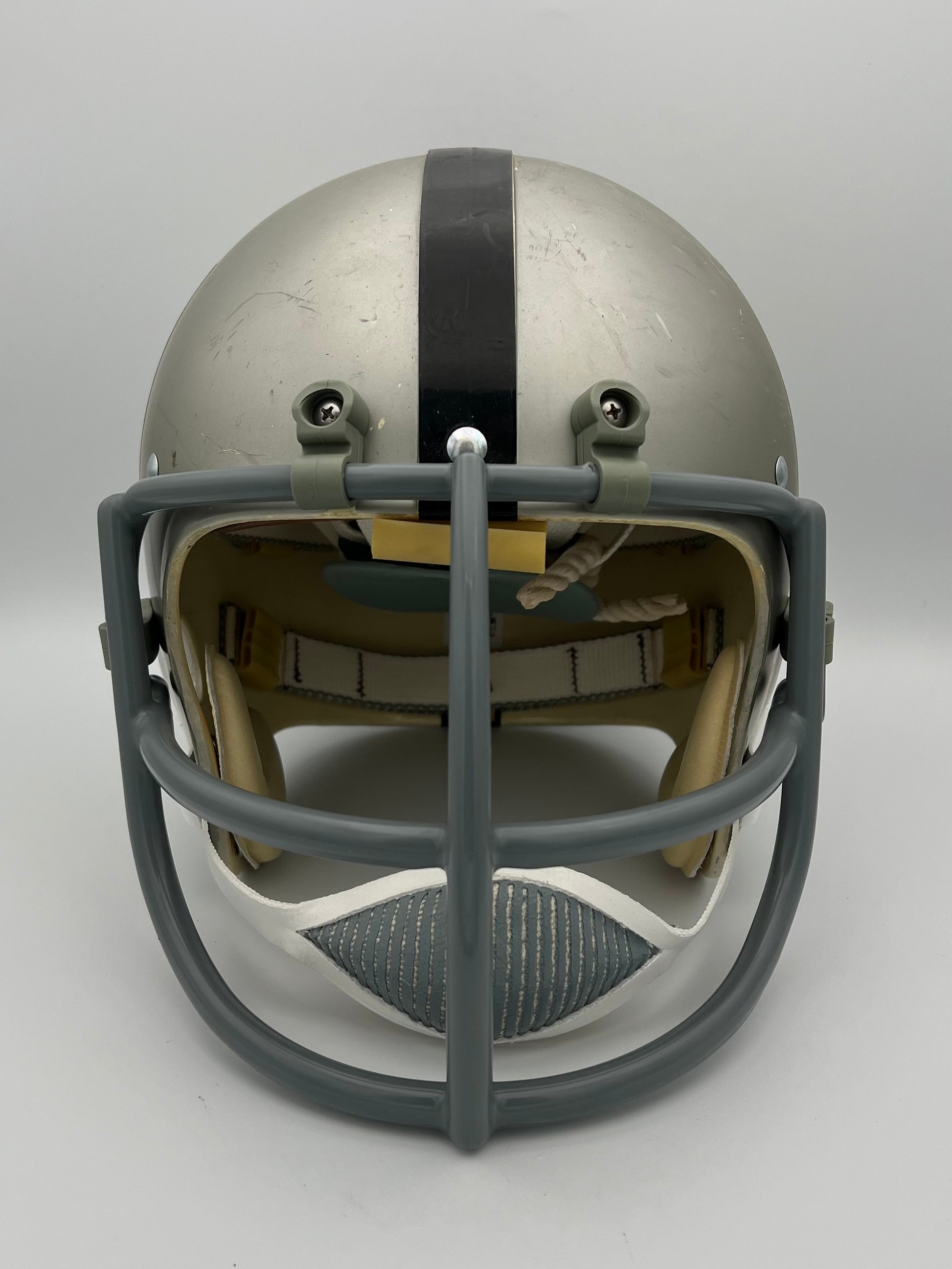 Vintage Riddell Kra-Lite TK2 Football Helmet-1970 Oakland Raiders Marv Hubbard Sports Mem, Cards & Fan Shop:Fan Apparel & Souvenirs:Football-NFL Riddell   