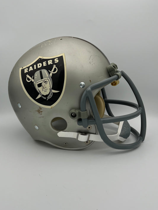 Vintage Riddell Kra-Lite TK2 Football Helmet-1970 Oakland Raiders Marv Hubbard Sports Mem, Cards & Fan Shop:Fan Apparel & Souvenirs:Football-NFL Riddell