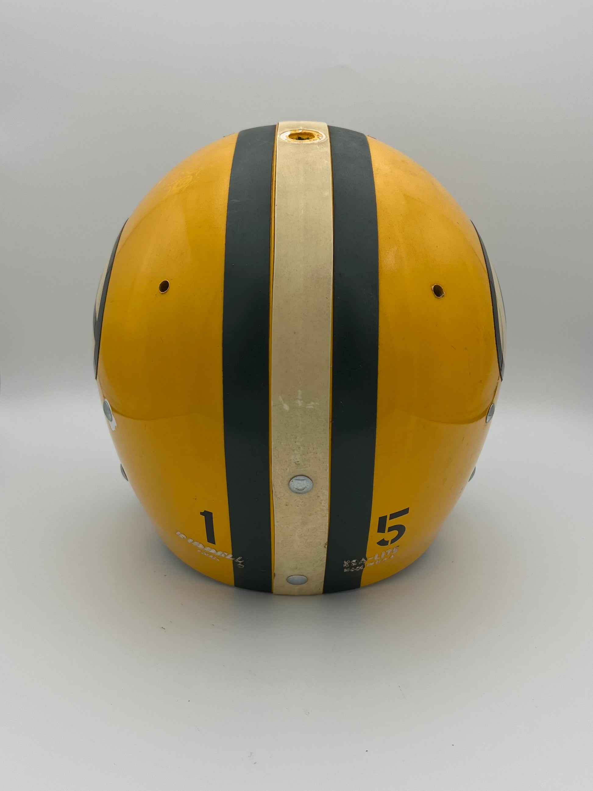 Vintage Riddell Kra-Lite TK2 Football Helmet-1971 Green Bay Packers Bart Starr Sports Mem, Cards & Fan Shop:Fan Apparel & Souvenirs:Football-NFL Riddell