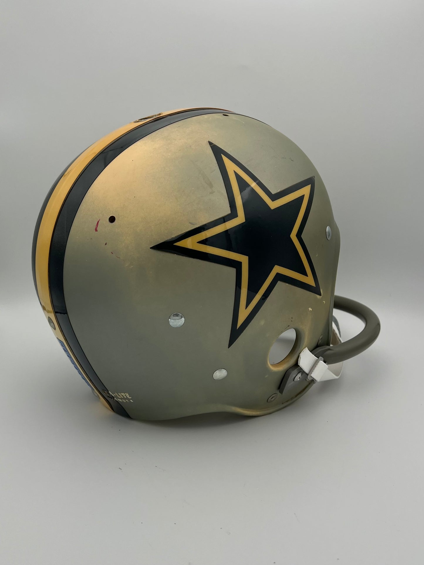 Vintage Riddell Kra-Lite TK2 Football Helmet- Dallas Cowboys Don Meredith Sports Mem, Cards & Fan Shop:Fan Apparel & Souvenirs:Football-NFL Riddell   