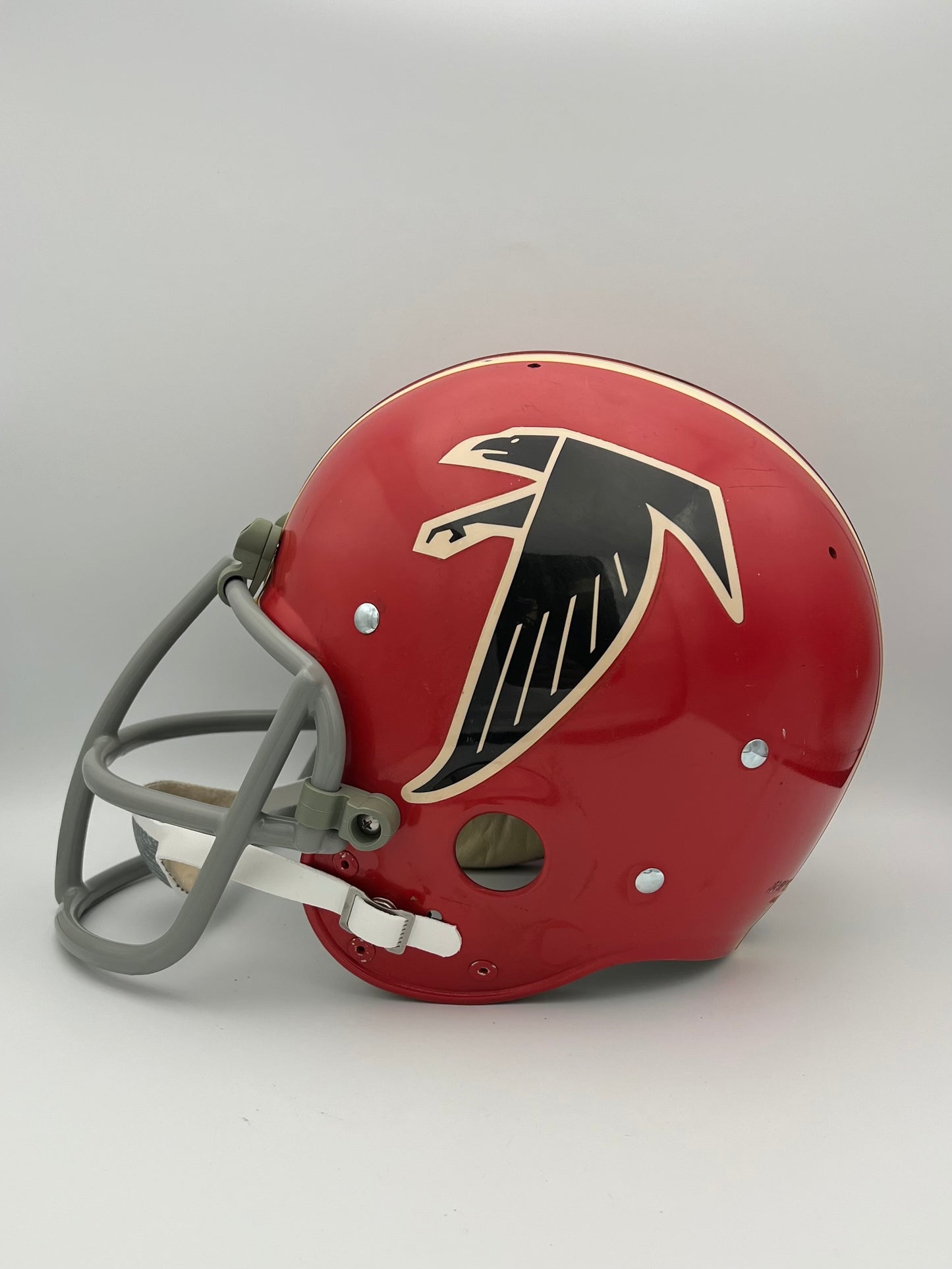 Vintage Riddell Kra-Lite Suspension Football Helmet-1971 Atlanta Falcons Nobis Sports Mem, Cards & Fan Shop:Fan Apparel & Souvenirs:Football-NFL Riddell