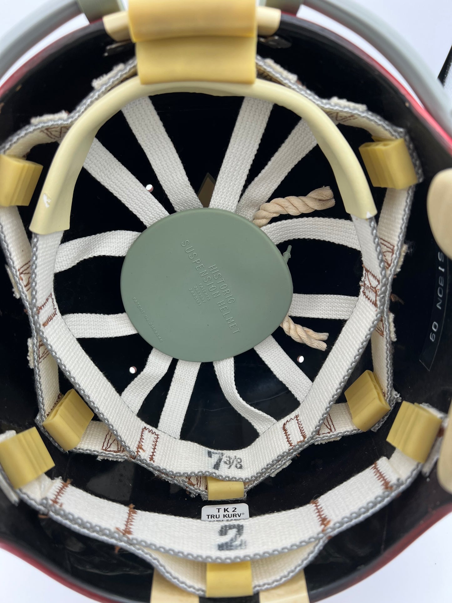 Vintage Riddell Kra-Lite Suspension Football Helmet-1971 Atlanta Falcons Nobis Sports Mem, Cards & Fan Shop:Fan Apparel & Souvenirs:Football-NFL Riddell