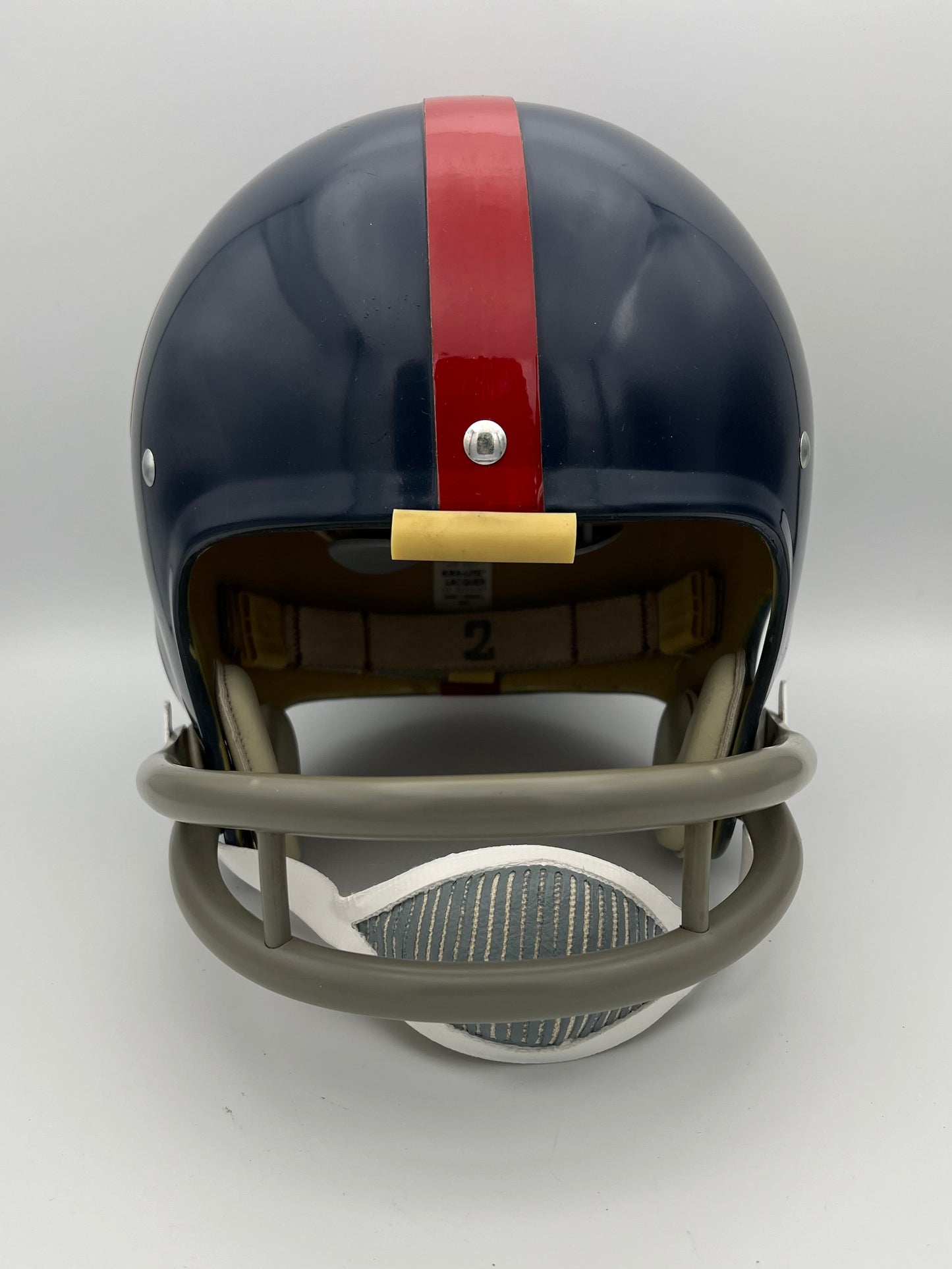 Riddell Kra-Lite TK2 Suspension Football Helmet 1970 New York Giants Bob Tucker Sports Mem, Cards & Fan Shop:Fan Apparel & Souvenirs:Football-NFL Riddell