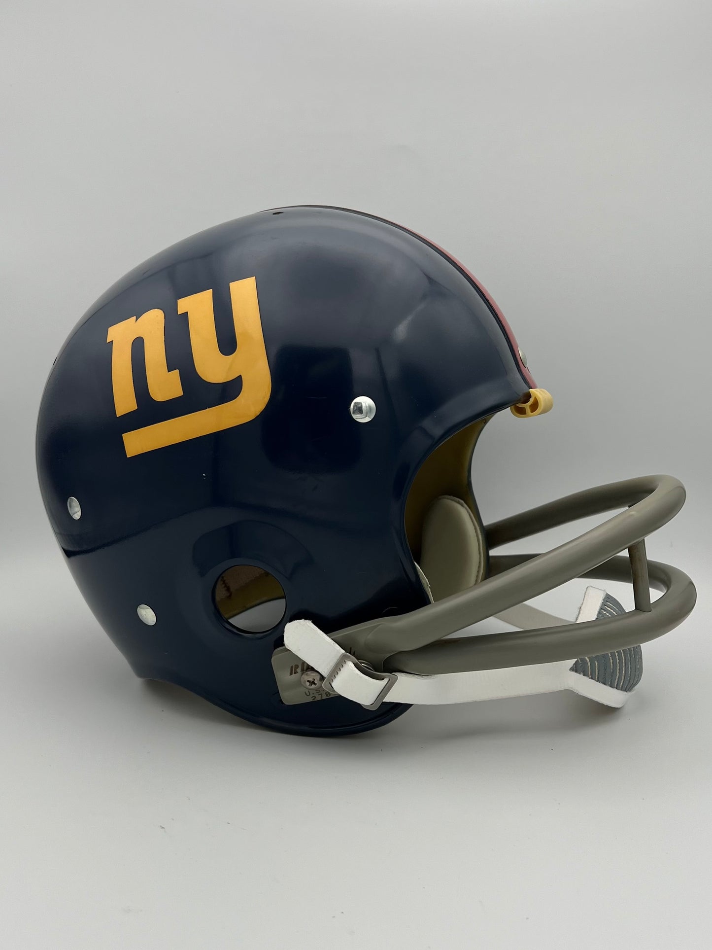 Riddell Kra-Lite TK2 Suspension Football Helmet 1970 New York Giants Bob Tucker Sports Mem, Cards & Fan Shop:Fan Apparel & Souvenirs:Football-NFL Riddell   