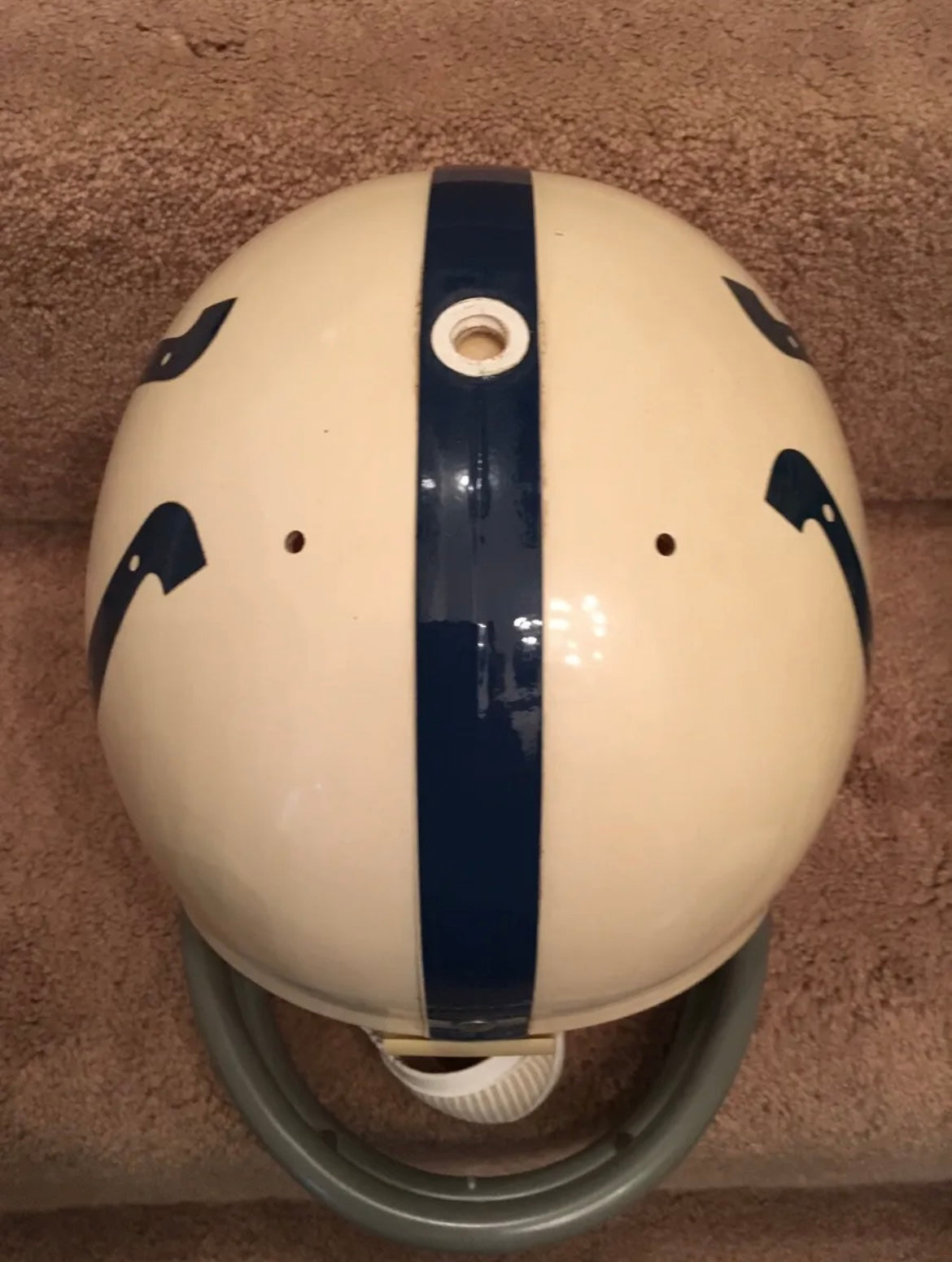 Vintage Riddell Kra-Lite Old Football TK Helmet 1971 Baltimore Colts John Unitas Sports Mem, Cards & Fan Shop:Fan Apparel & Souvenirs:Football-NFL Riddell   