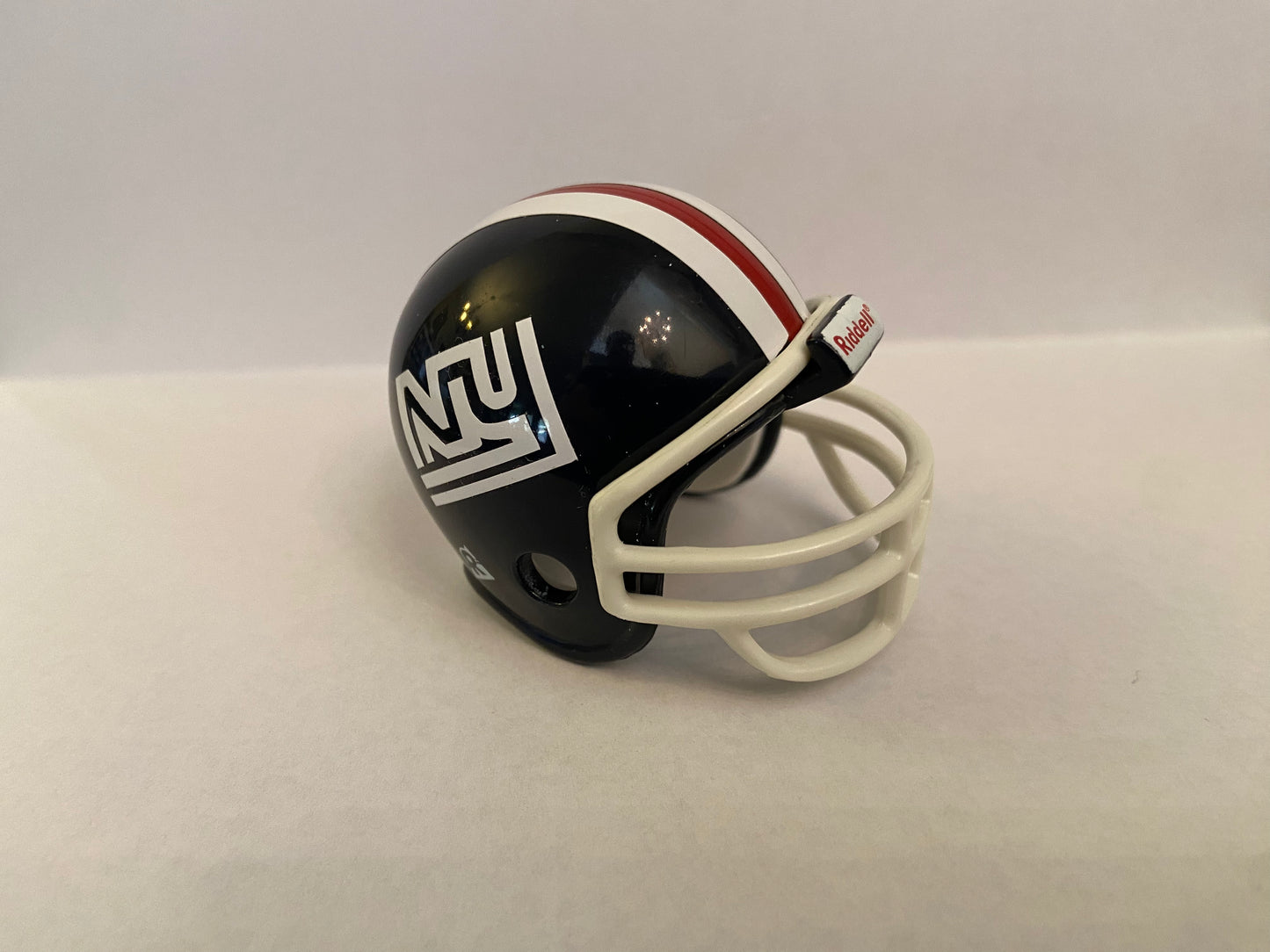 New York Giants Riddell NFL Pocket Pro Helmet Custom 1975 Throwback ("NY Disco" Logo) WESTBROOKSPORTSCARDS