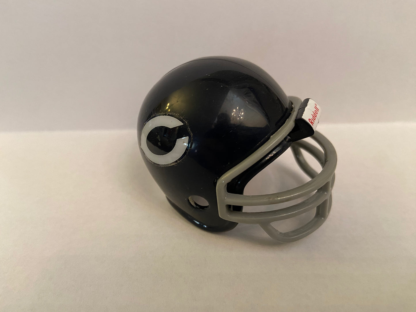 Chicago Bears Custom Riddell NFL Pocket Pro Helmet 1962-1973 Throwback (White "C")  WESTBROOKSPORTSCARDS   