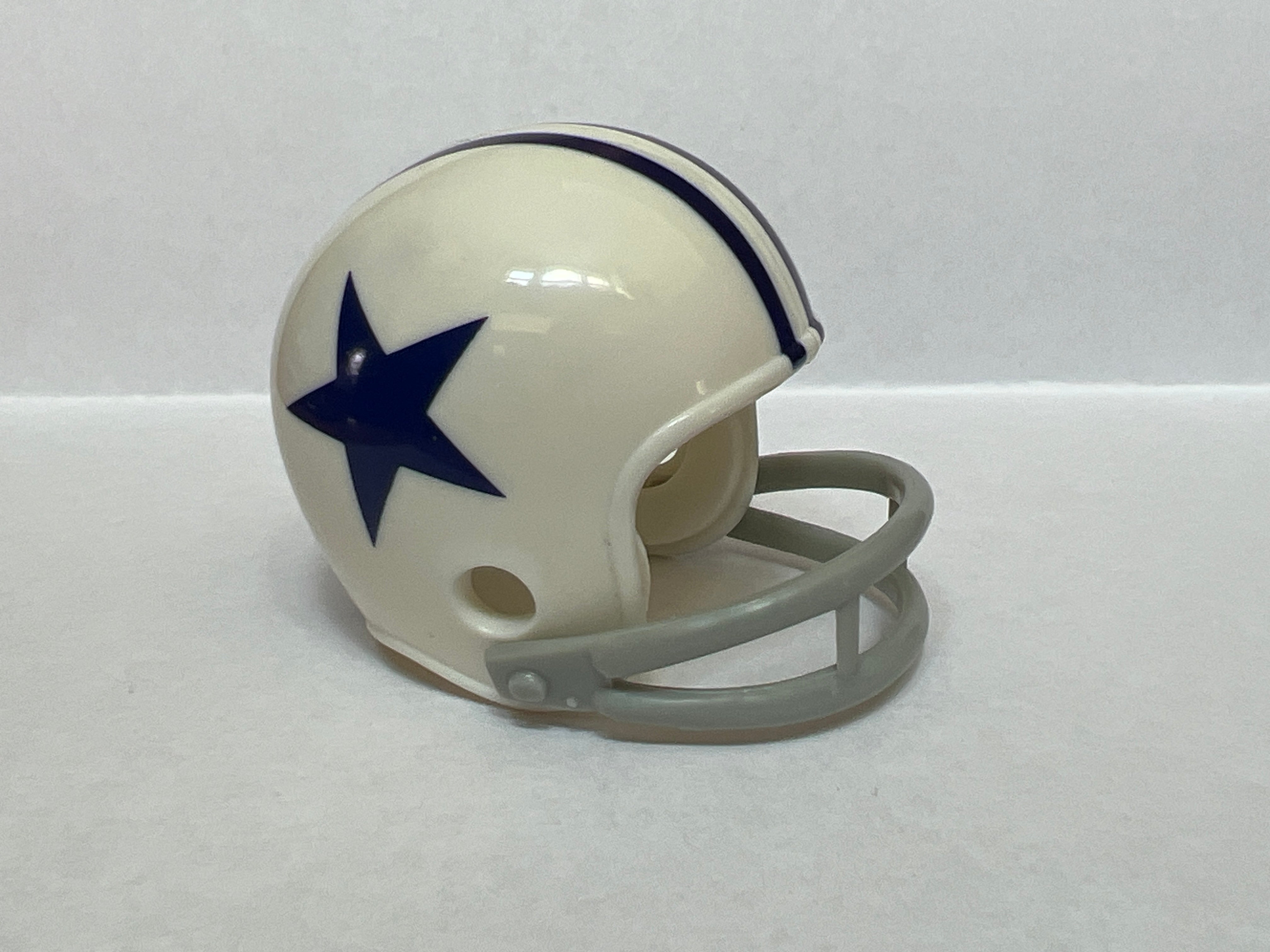Dallas Cowboys 2-Bar Riddell NFL Pocket Pro Helmet 1960 Throwback – WESTBROOKSPORTSCARDS