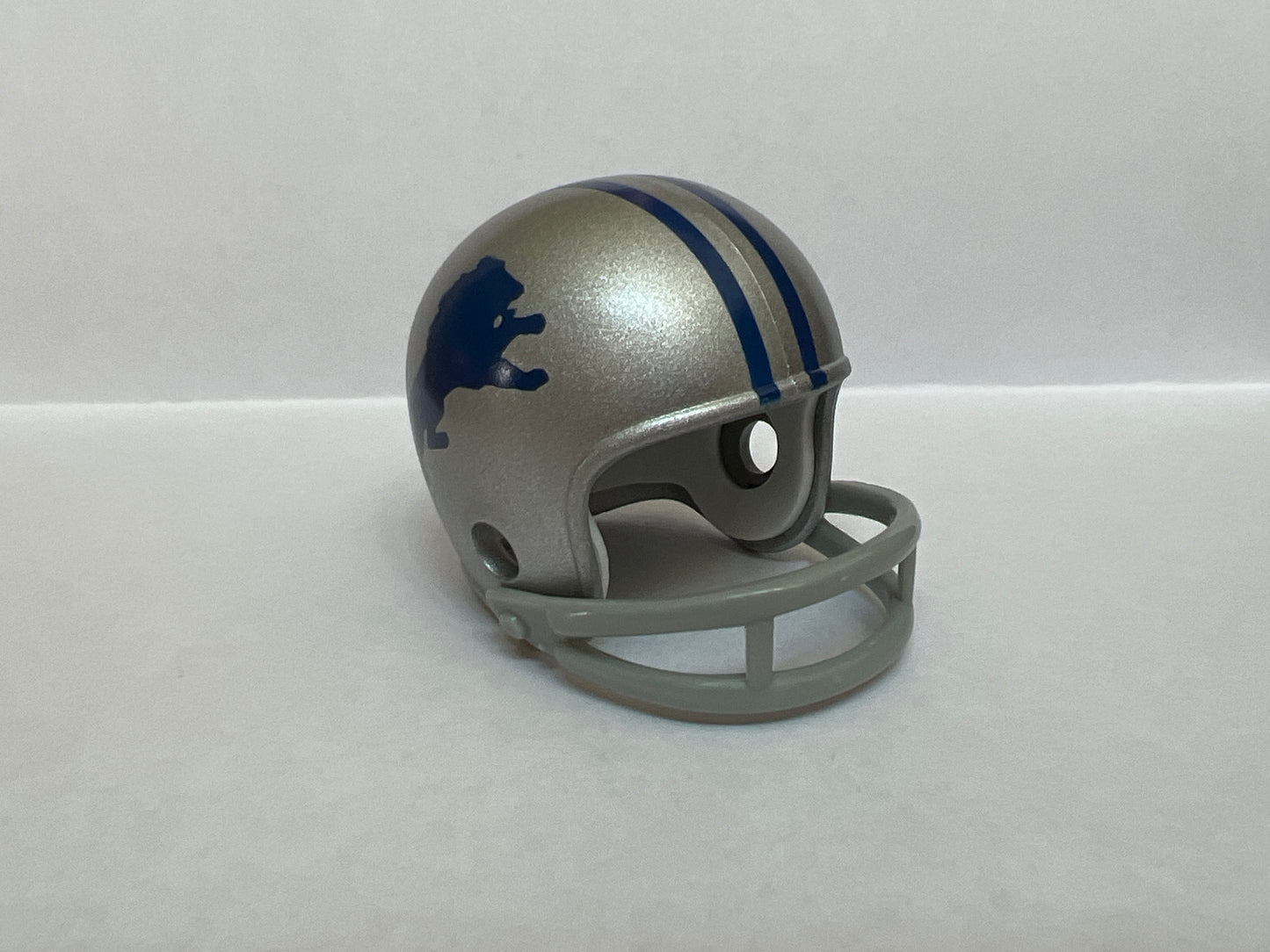Detroit Lions Riddell NFL 2-Bar Pocket Pro Helmet 1962 Throwback (No white center stripe)  WESTBROOKSPORTSCARDS