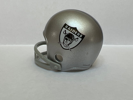 Oakland Raiders Riddell NFL 2-Bar Throwback Pro Helmet 1963 Throwback (White Logo)  WESTBROOKSPORTSCARDS