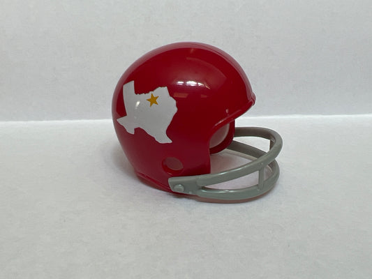 Dallas Texans Riddell NFL 2-Bar Pocket Pro Helmet 1960 Throwback  WESTBROOKSPORTSCARDS   