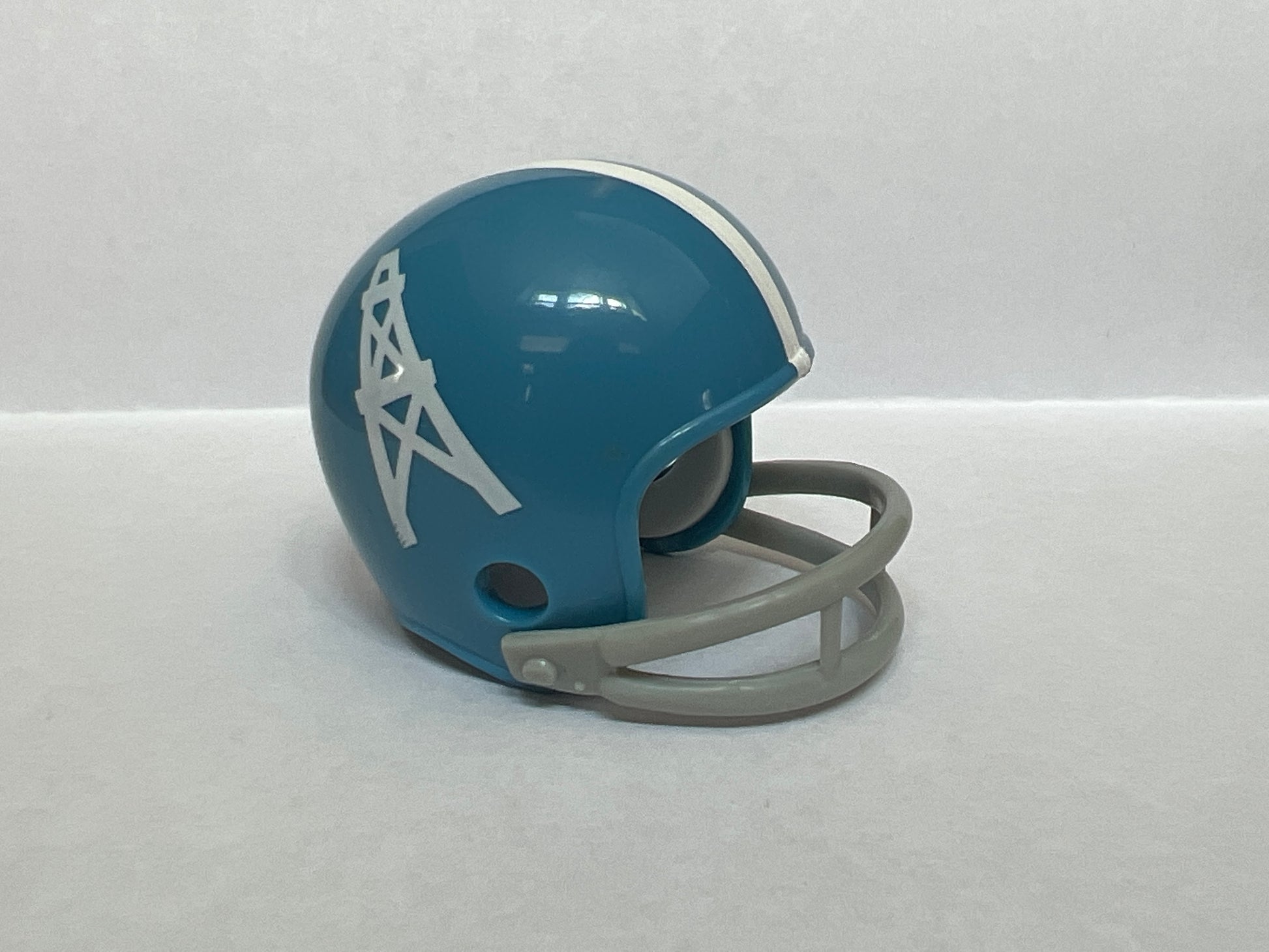 Houston Oilers Riddell NFL 2-Bar Pocket Pro Helmet 1960 Throwback  WESTBROOKSPORTSCARDS