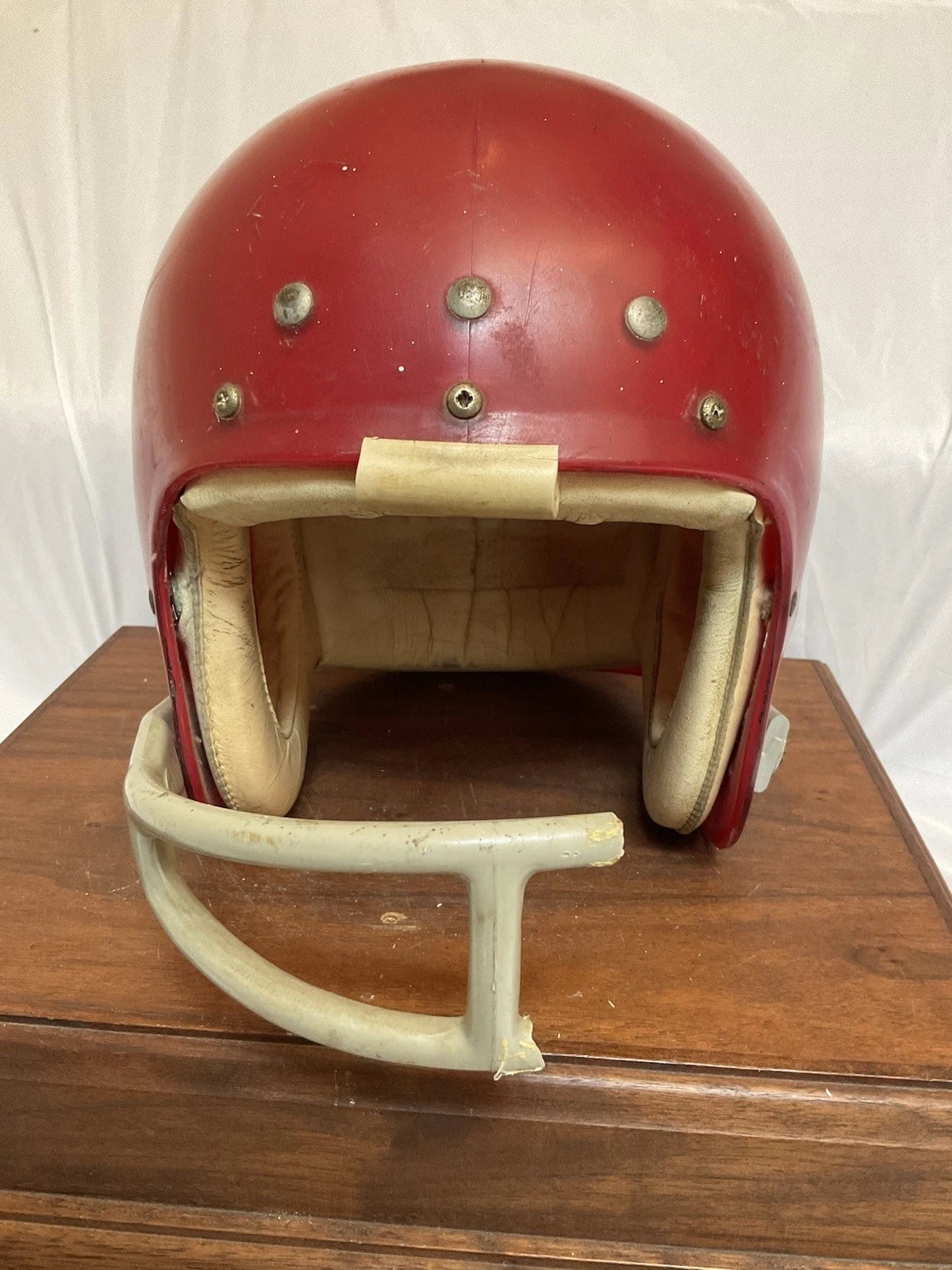 Vintage Clear Shell Wilson F2000 Suspension Football Helmet Size 7 1/4 WESTBROOKSPORTSCARDS