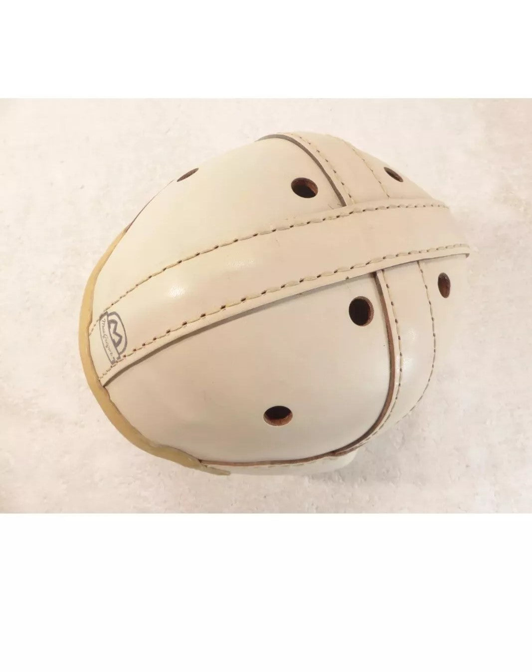 Minty MacGregor Authentic H620 Leather Suspension Football Helmet Size 7 1/8 WESTBROOKSPORTSCARDS