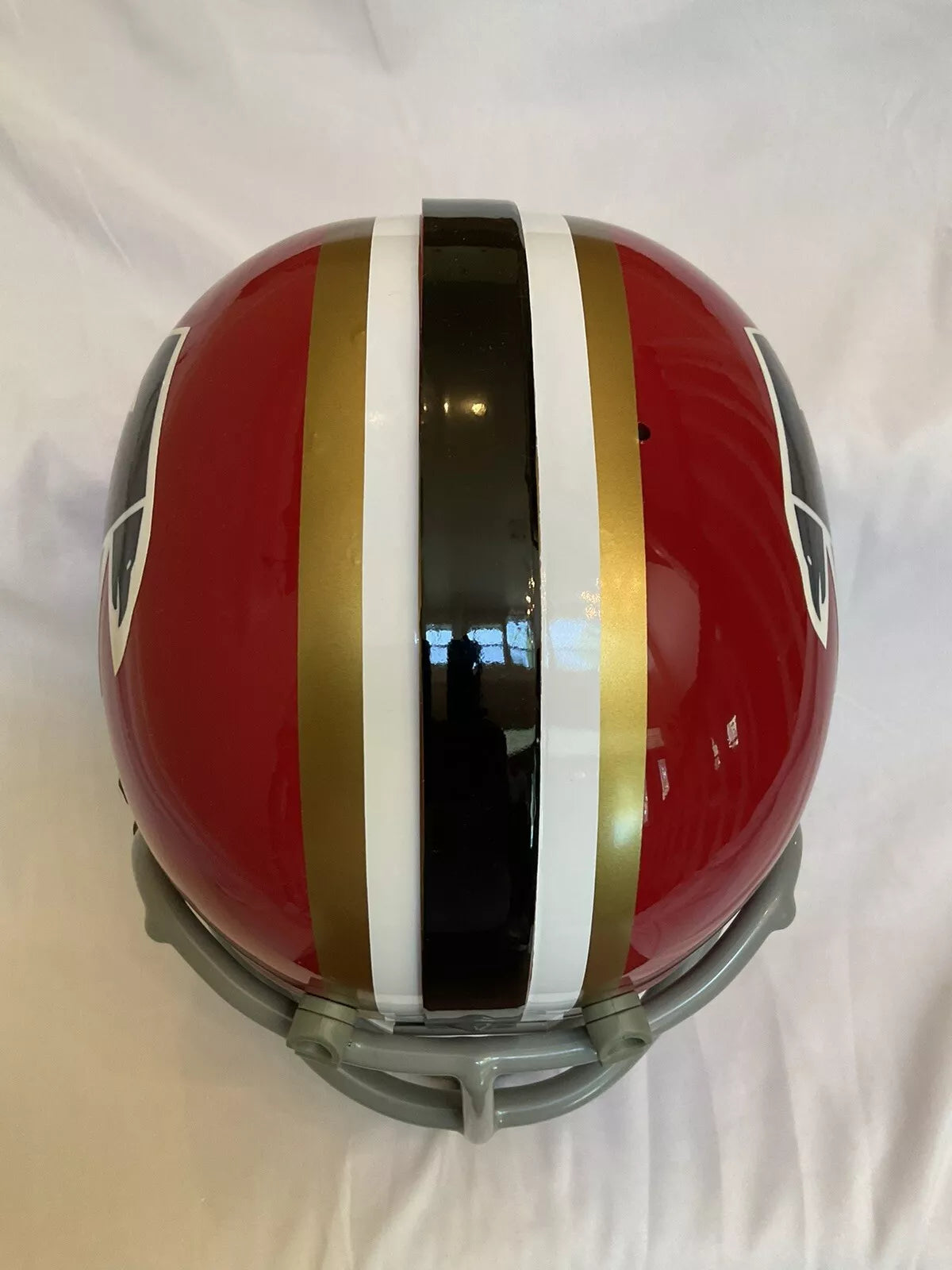 RK2 Style Football Helmet 1966 Atlanta Falcons Tommy Nobis Rookie Year WESTBROOKSPORTSCARDS