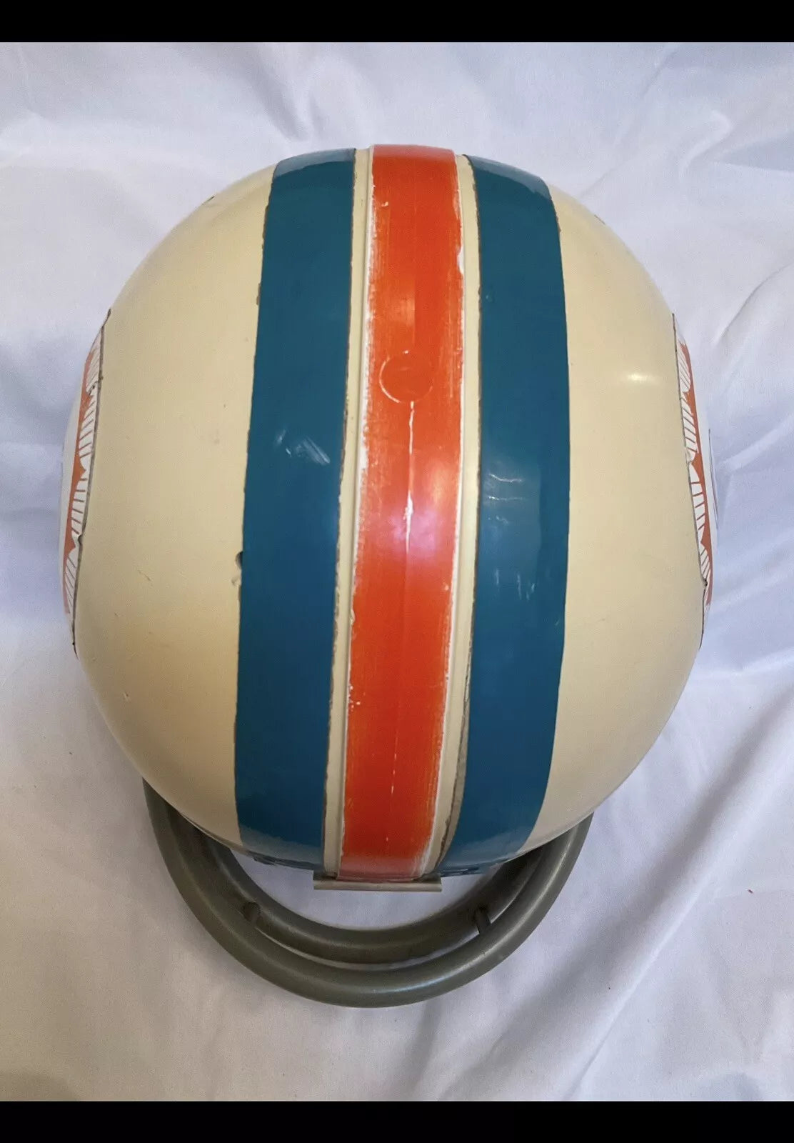Vintage 1969 Riddell Kra-Lite Football Helmet Miami Dolphins Game Used 1969-72?  WESTBROOKSPORTSCARDS