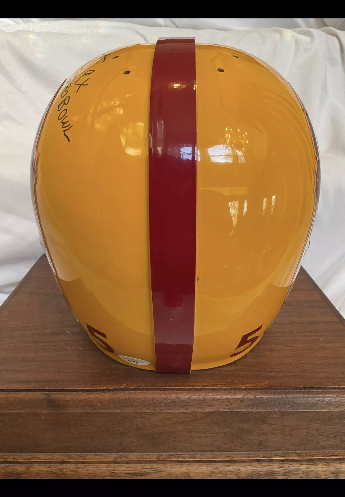 Chris Hanburger Autographed RK2 Style Washington Redskins Football Helmet WESTBROOKSPORTSCARDS