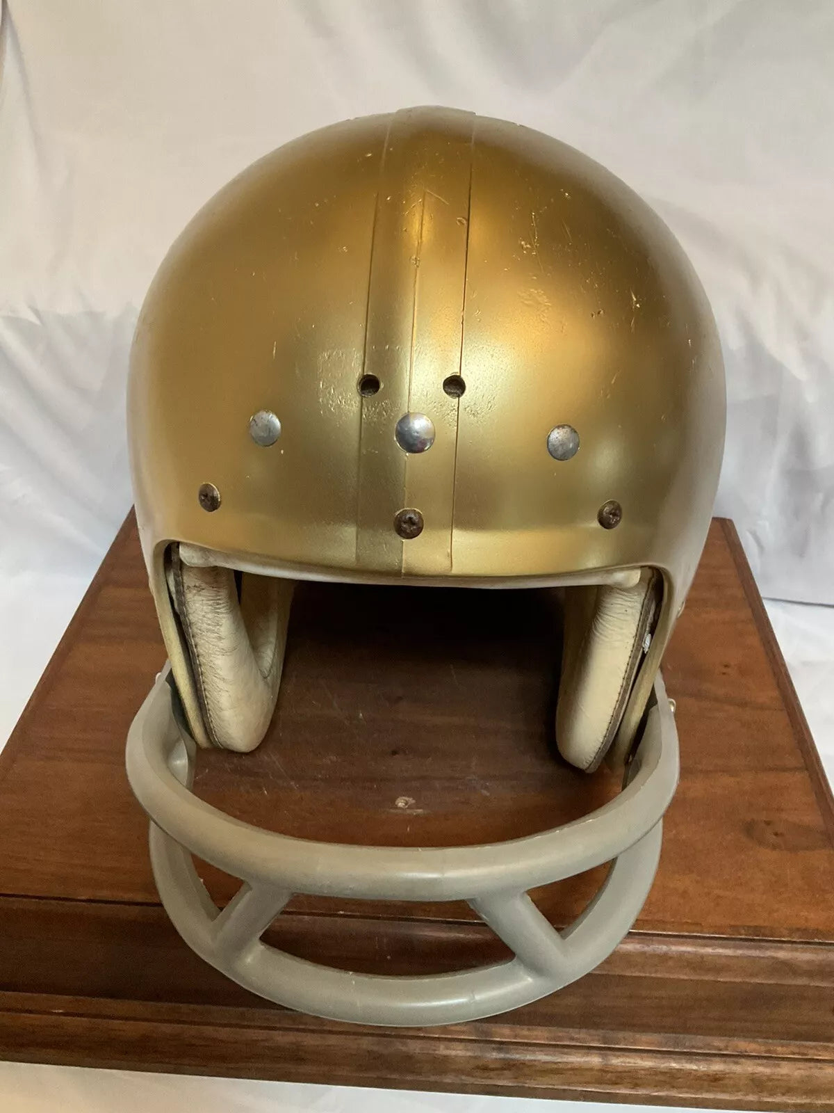 Vintage 1970s Wilson Football Helmet Notre Dame Fighting Irish Joe Theismann Sports Mem, Cards & Fan Shop:Fan Apparel & Souvenirs:Football-NFL Wilson