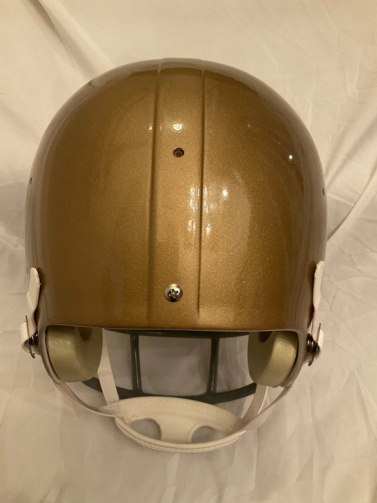 Vintage Riddell PAC Football Helmet Custom 1970s Notre Dame Fighting Irish WESTBROOKSPORTSCARDS