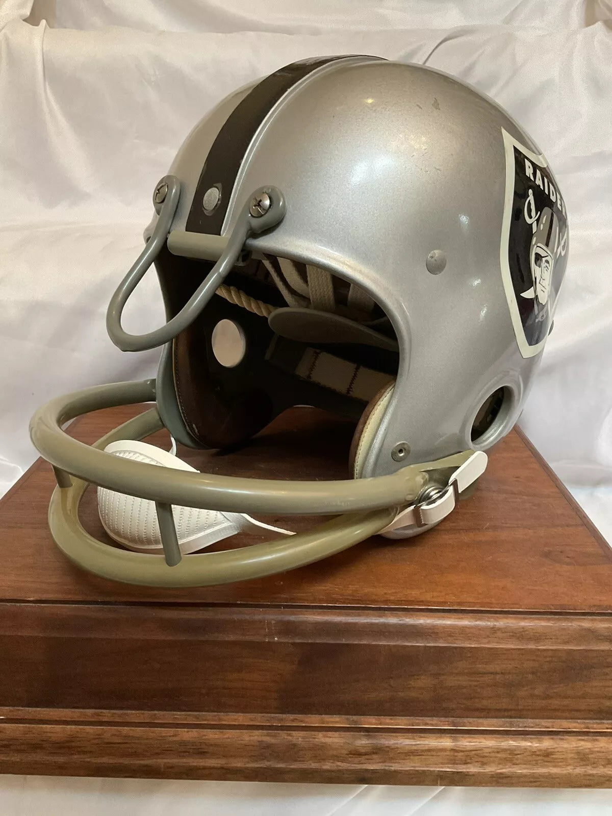 Riddell Kra-Lite RK2 Suspension Football Helmet Oakland Raiders Jim Otto WESTBROOKSPORTSCARDS
