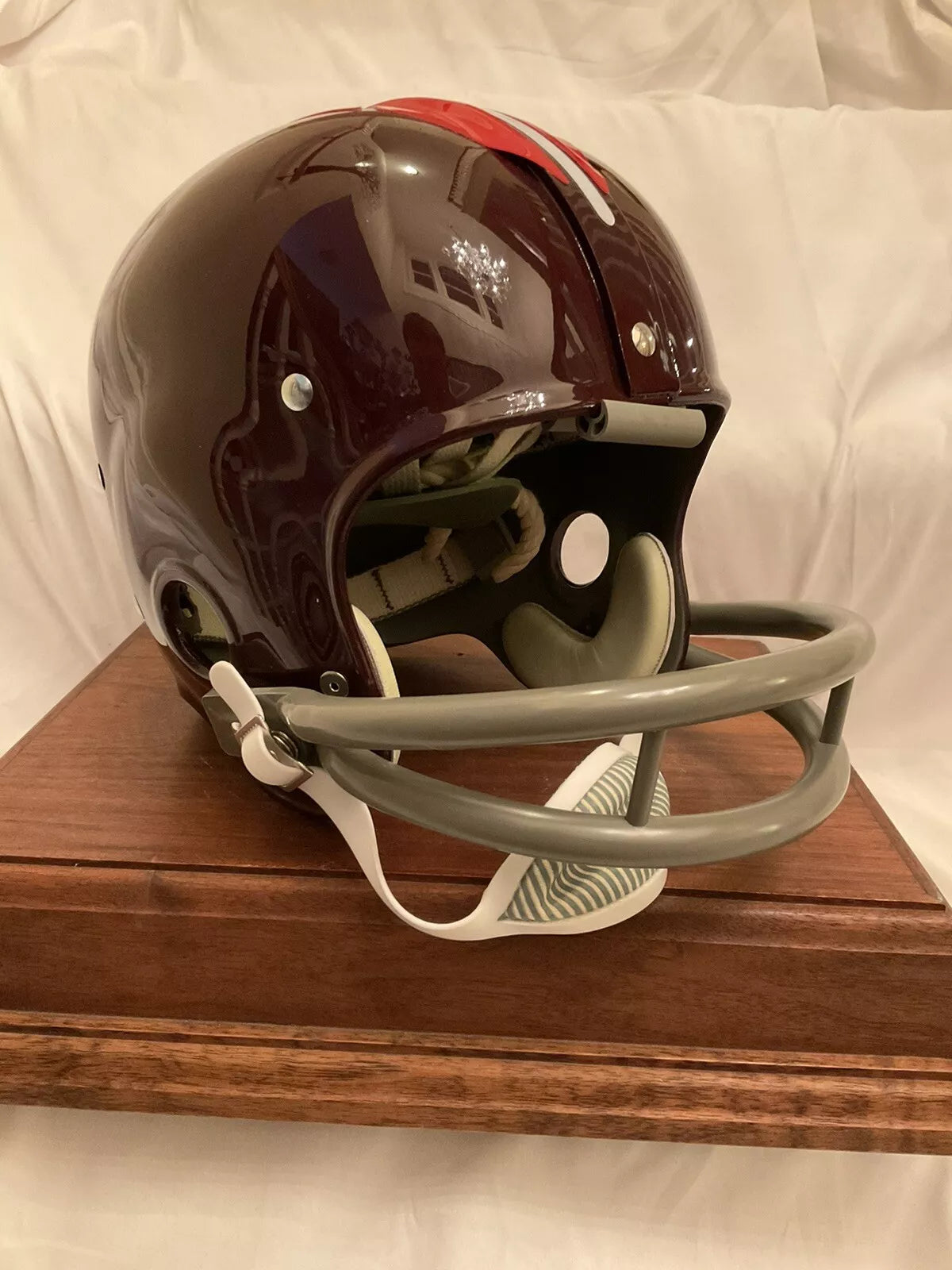 1964 Washington Redskins Feather RK2 Style Custom Football Helmet Jurgensen Sports Mem, Cards & Fan Shop:Autographs-Original:Football-NFL:Helmets WESTBROOKSPORTSCARDS