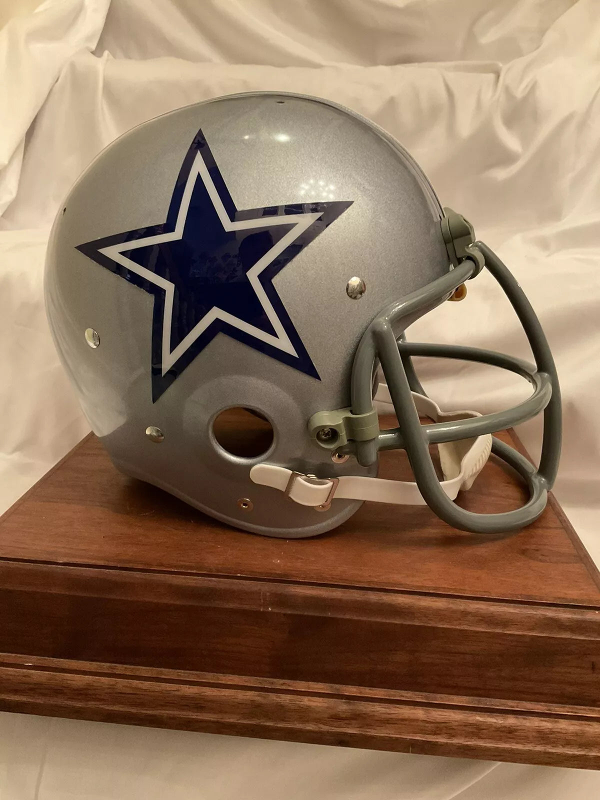 TK2 Style Dallas Cowboys Suspension Football Helmet Randy White NOP Mask WESTBROOKSPORTSCARDS