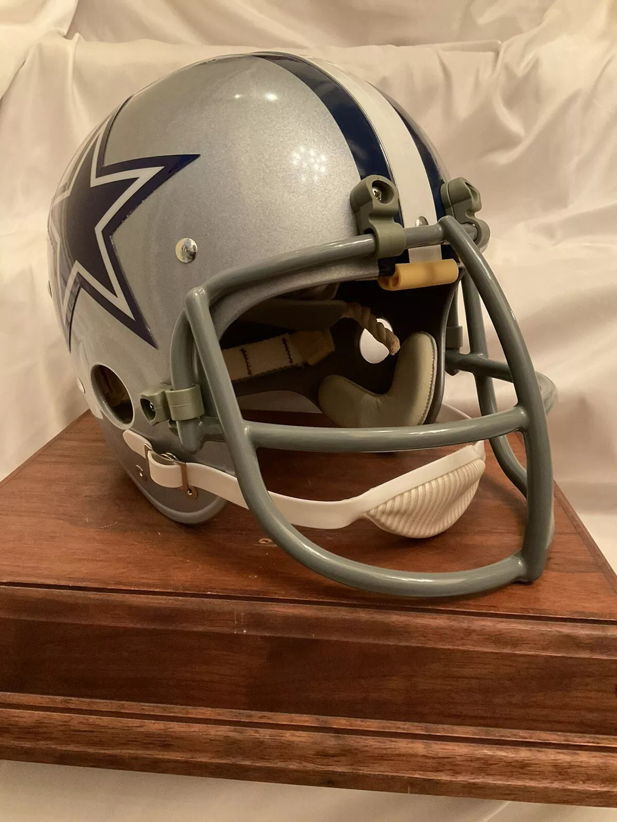 TK2 Style Dallas Cowboys Suspension Football Helmet Randy White NOP Mask WESTBROOKSPORTSCARDS