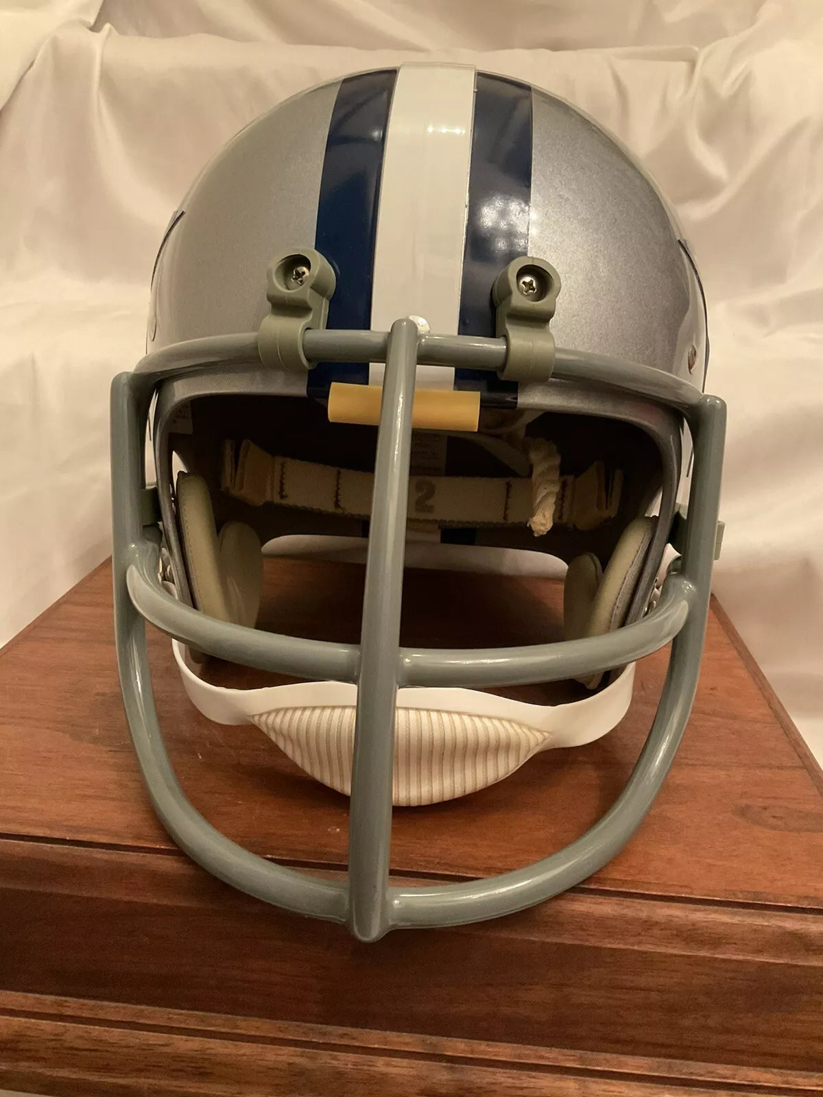 TK2 Style Dallas Cowboys Suspension Football Helmet Randy White NOP Mask WESTBROOKSPORTSCARDS