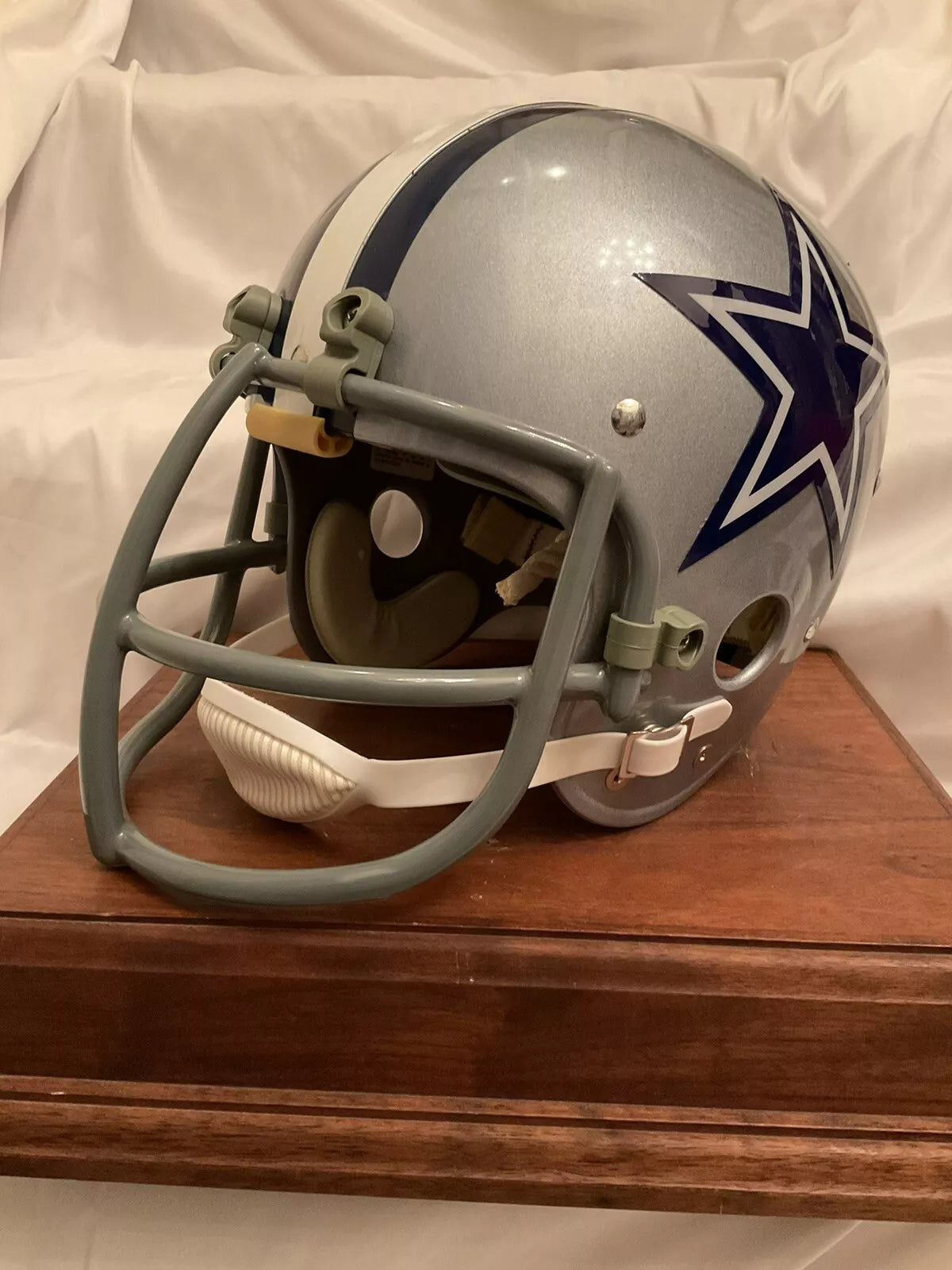 TK2 Style Dallas Cowboys Suspension Football Helmet Randy White NOP Mask WESTBROOKSPORTSCARDS